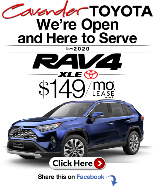 Click Here for Availability and Pricing from Cavender Toyota