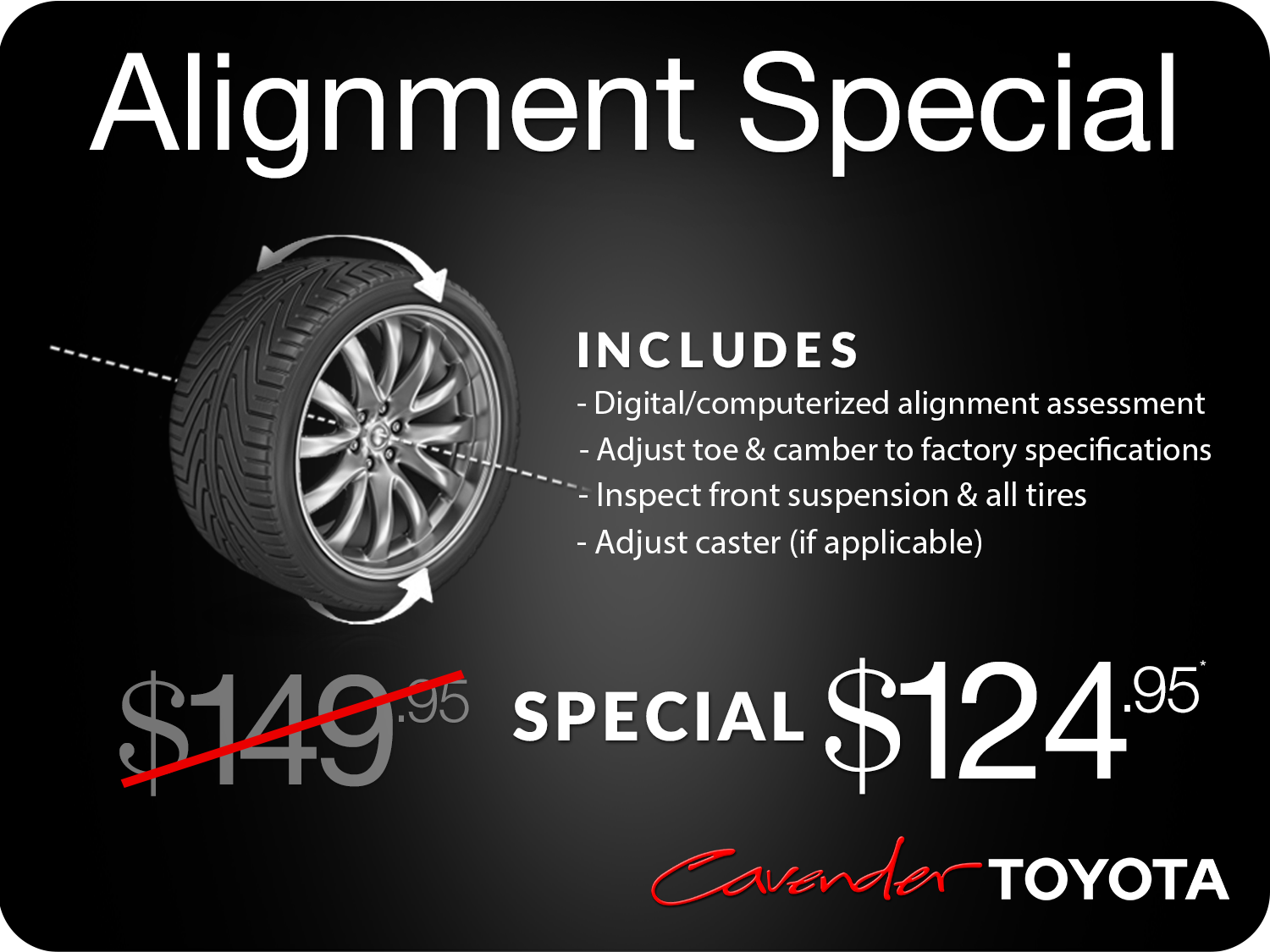 Service Specials Cavender Toyota