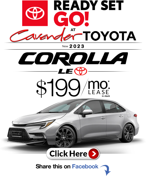 Click Here for Availability and Pricing from Cavender Toyota