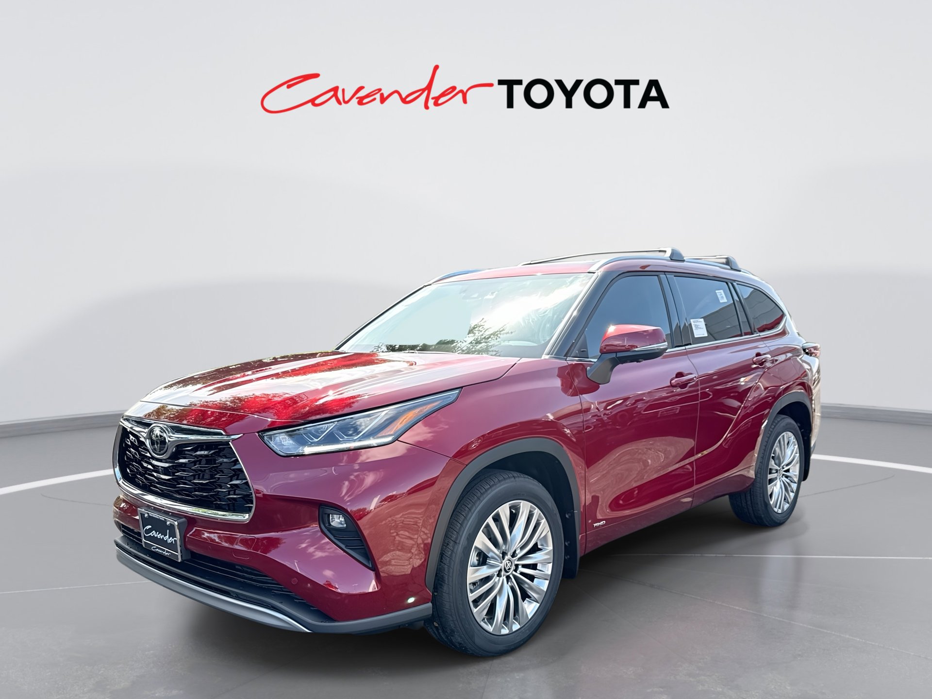 Red (Ruby Flare Pearl) 2026 Toyota Highlander Hybrid Platinum AWD SUV / Crossover All-Wheel Drive Continuously Variable Transmission