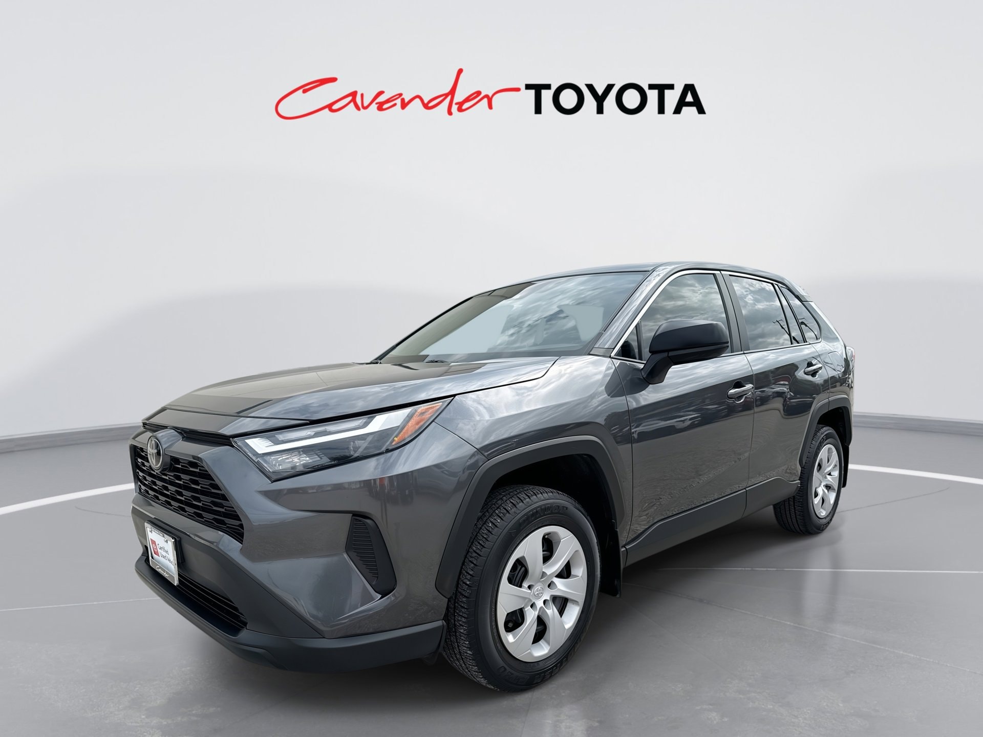 Magnetic Gray 2024 Toyota RAV4 LE FWD SUV / Crossover Front-Wheel Drive 8-Speed Automatic