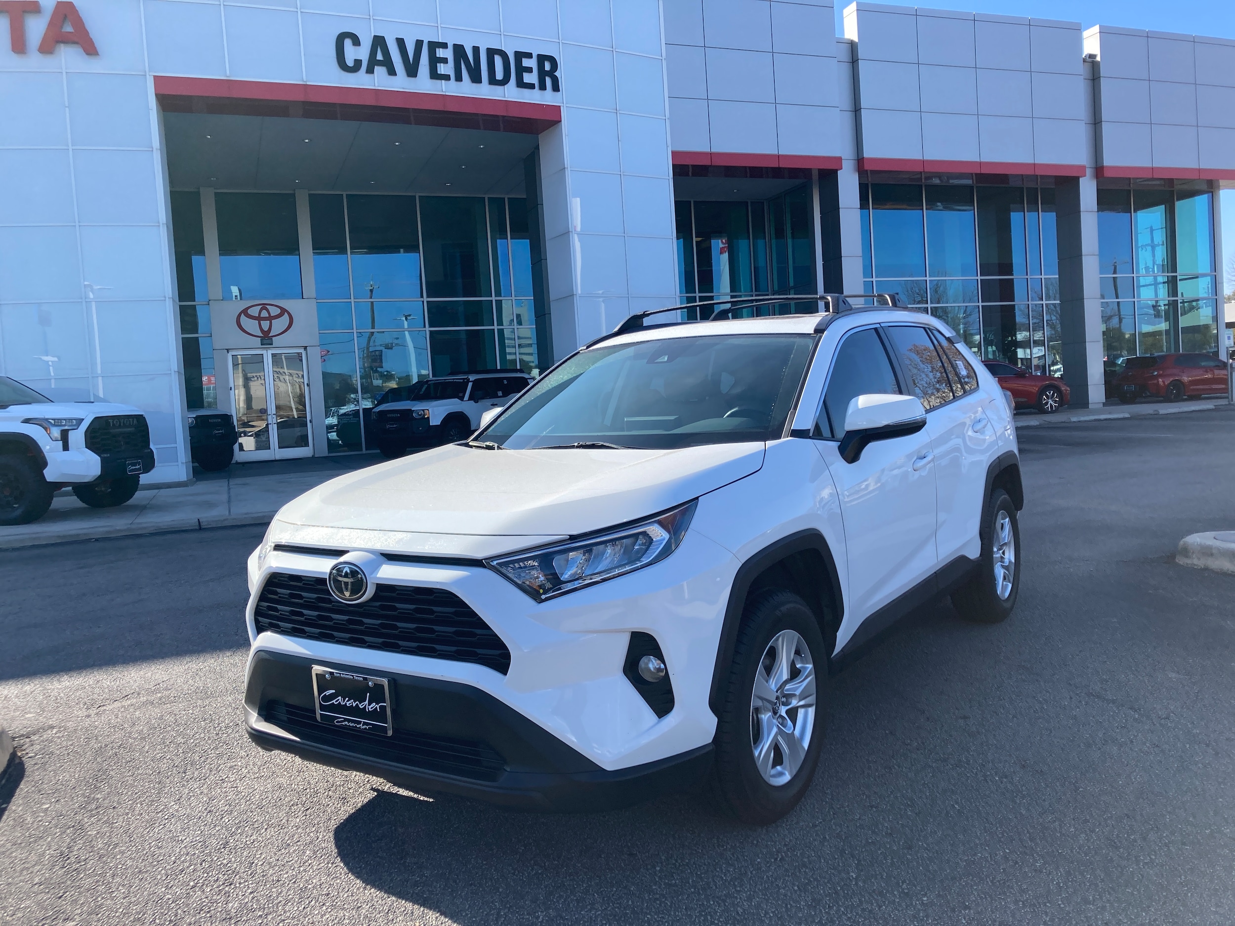 Certified 2021 Toyota RAV4 XLE with VIN 2T3W1RFV1MC094102 for sale in San Antonio, TX