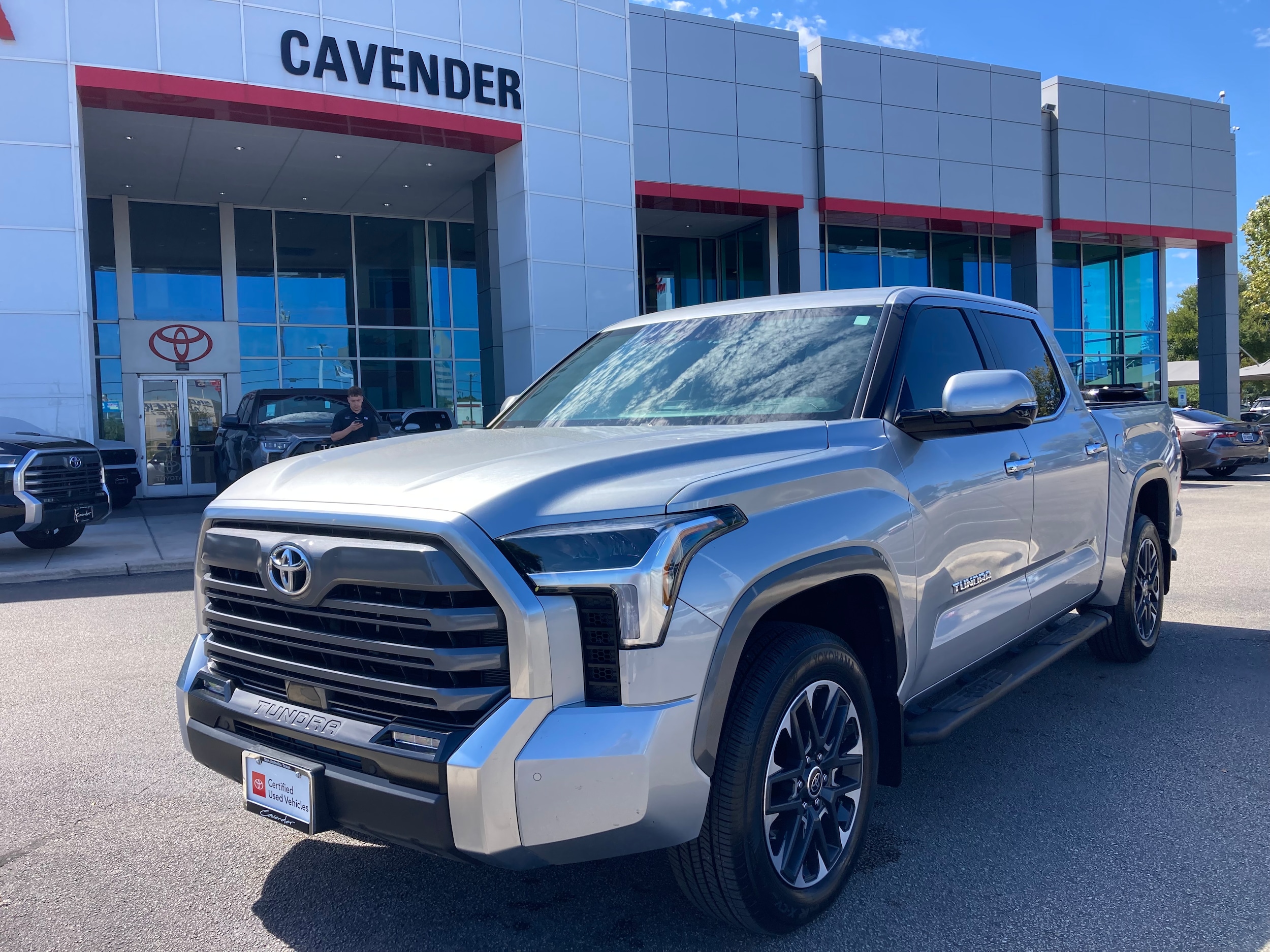 Certified 2024 Toyota Tundra Limited with VIN 5TFJA5DB1RX181950 for sale in San Antonio, TX