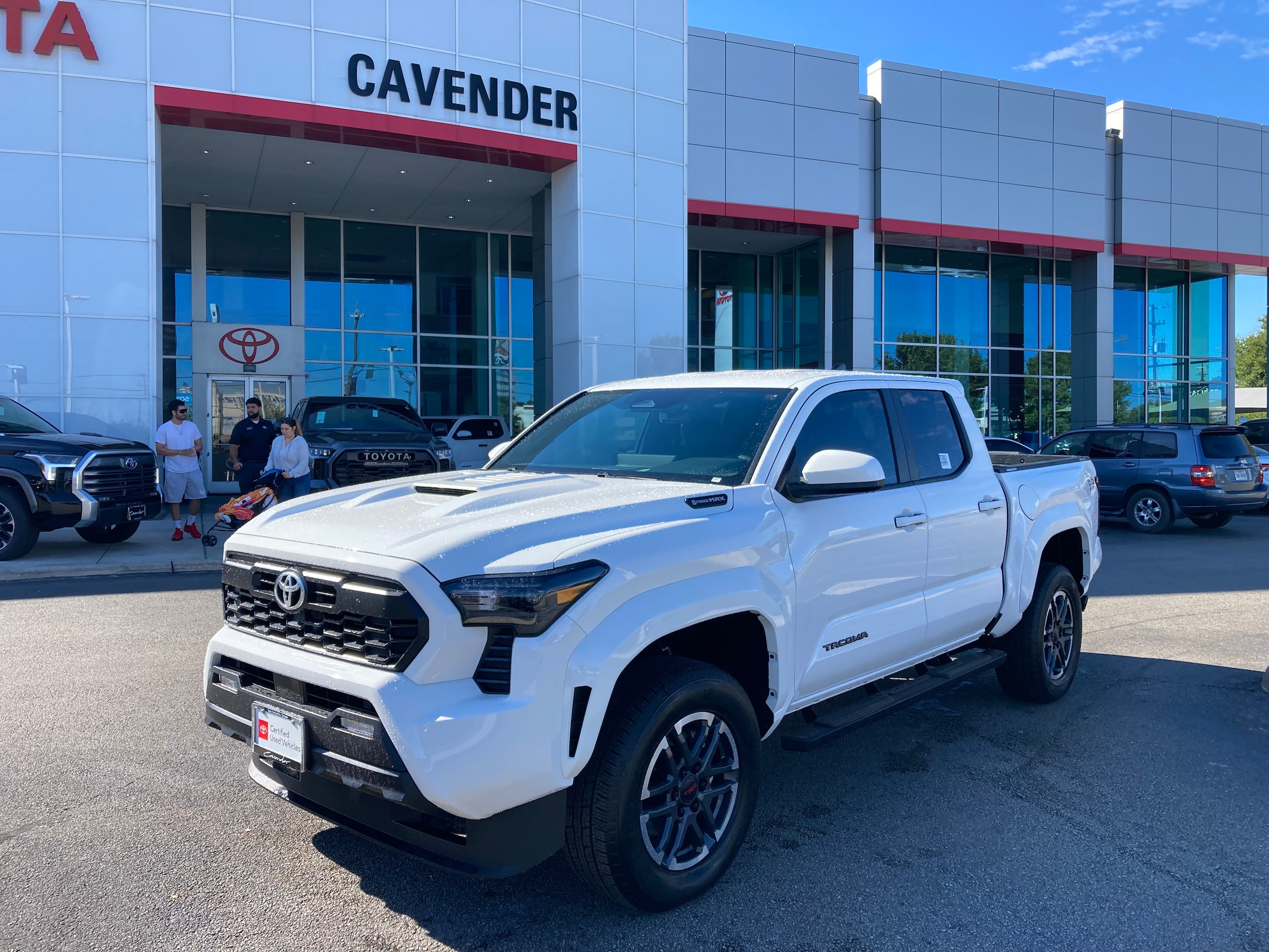 Certified 2024 Toyota Tacoma TRD Sport with VIN 3TYLC5LN3RT002610 for sale in San Antonio, TX