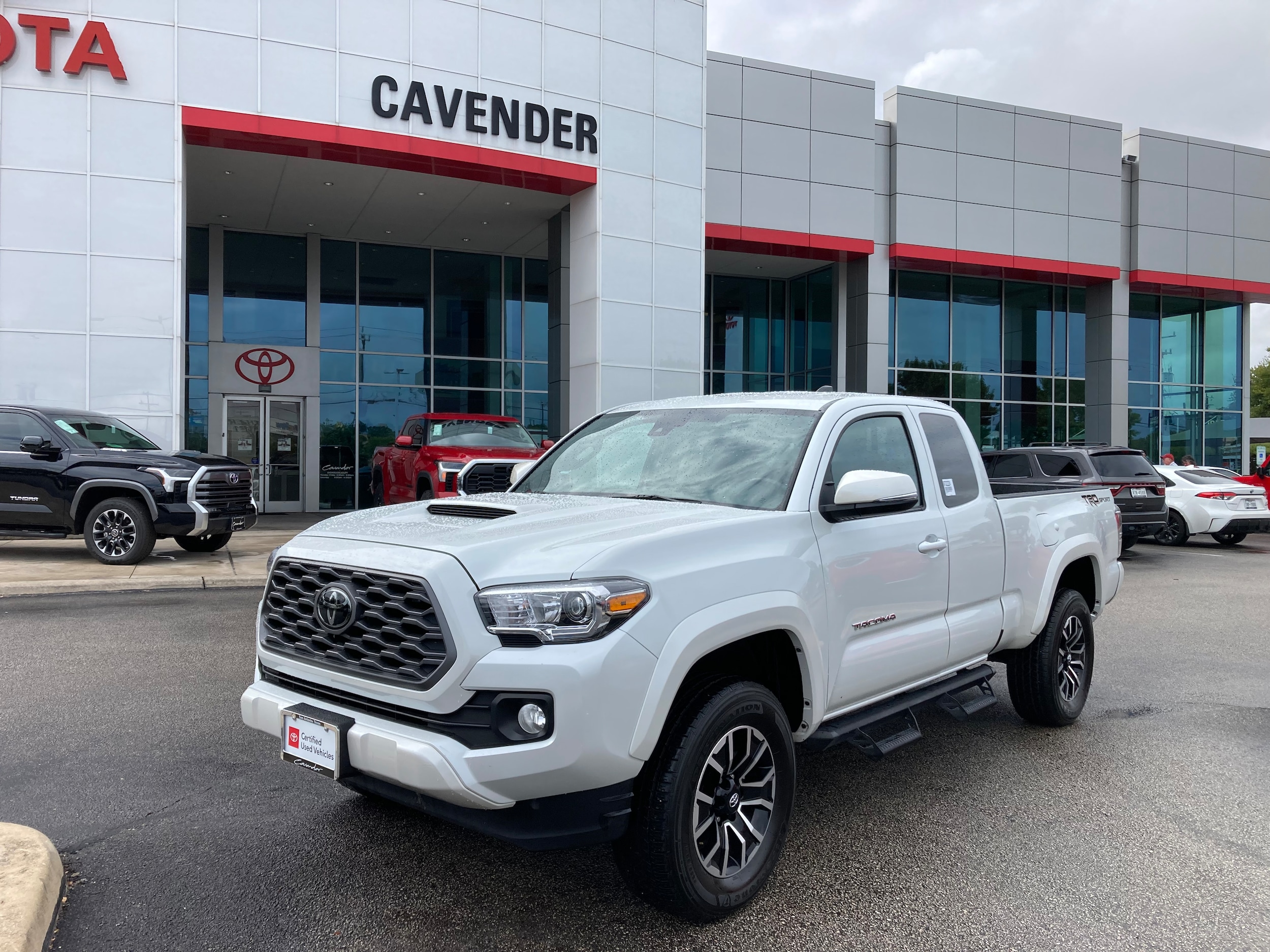 Certified 2022 Toyota Tacoma TRD Sport with VIN 3TYRZ5CN6NT022224 for sale in San Antonio, TX