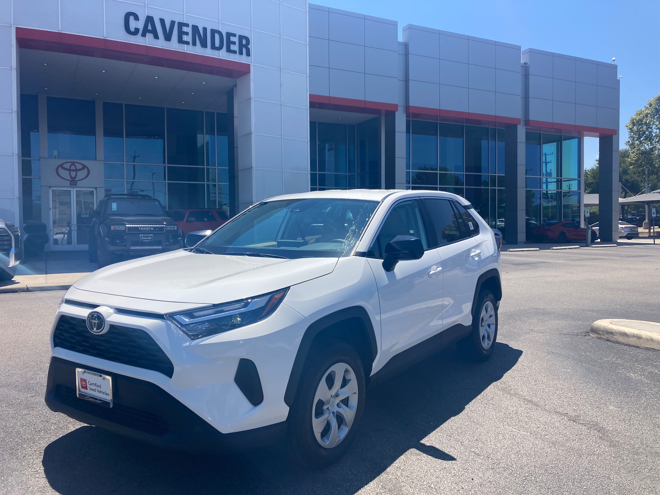 Certified 2024 Toyota RAV4 LE with VIN 2T3H1RFV0RC288281 for sale in San Antonio, TX