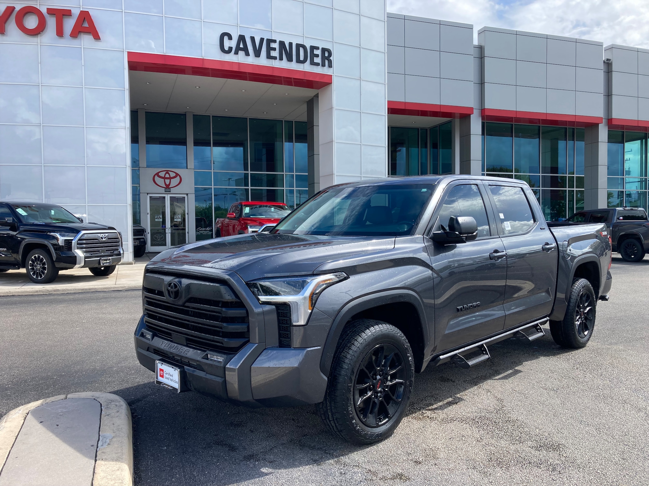 Certified 2024 Toyota Tundra SR5 with VIN 5TFLA5DB2RX142082 for sale in San Antonio, TX