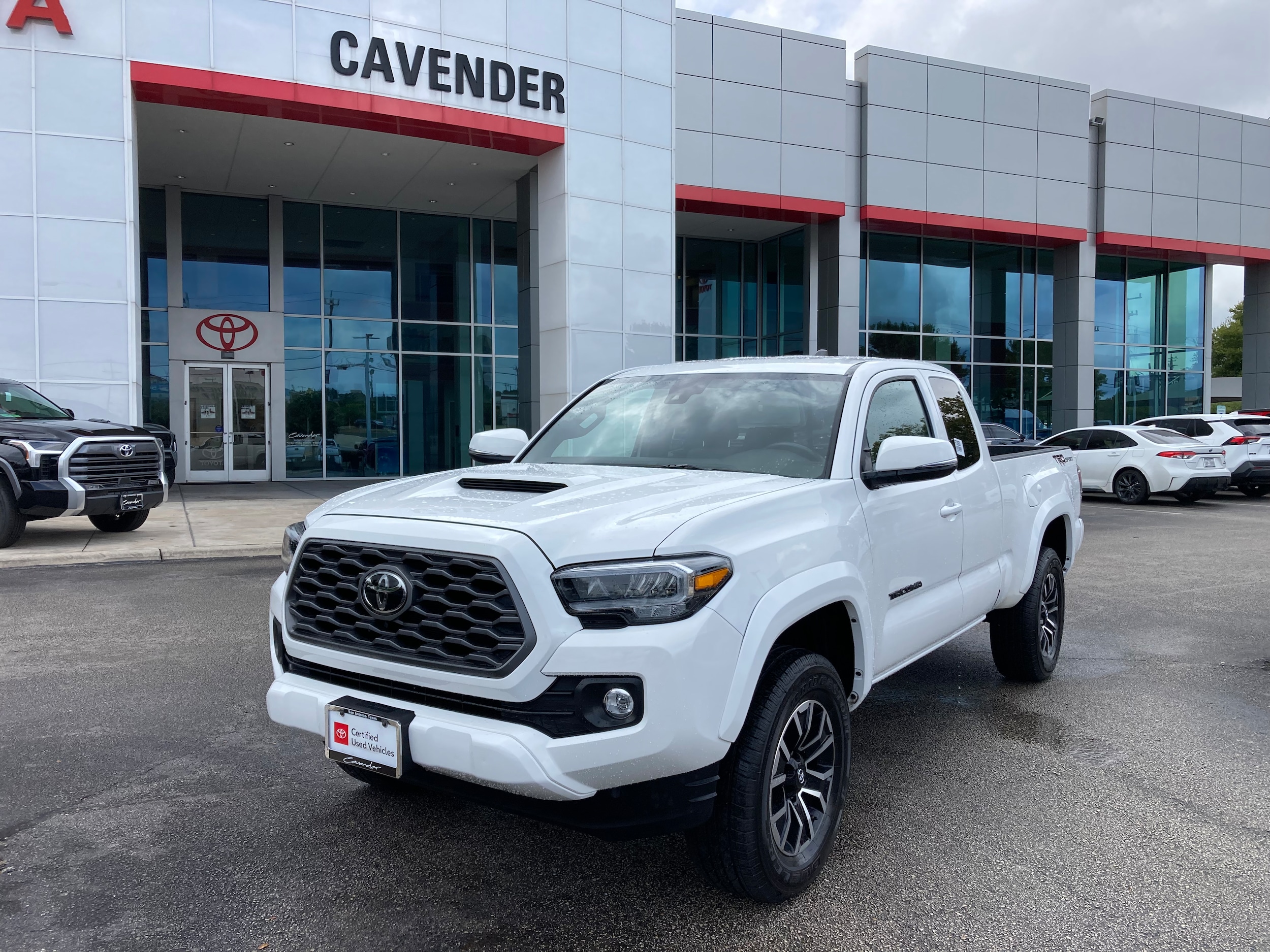 Certified 2023 Toyota Tacoma TRD Sport with VIN 3TYRZ5CN8PT025600 for sale in San Antonio, TX