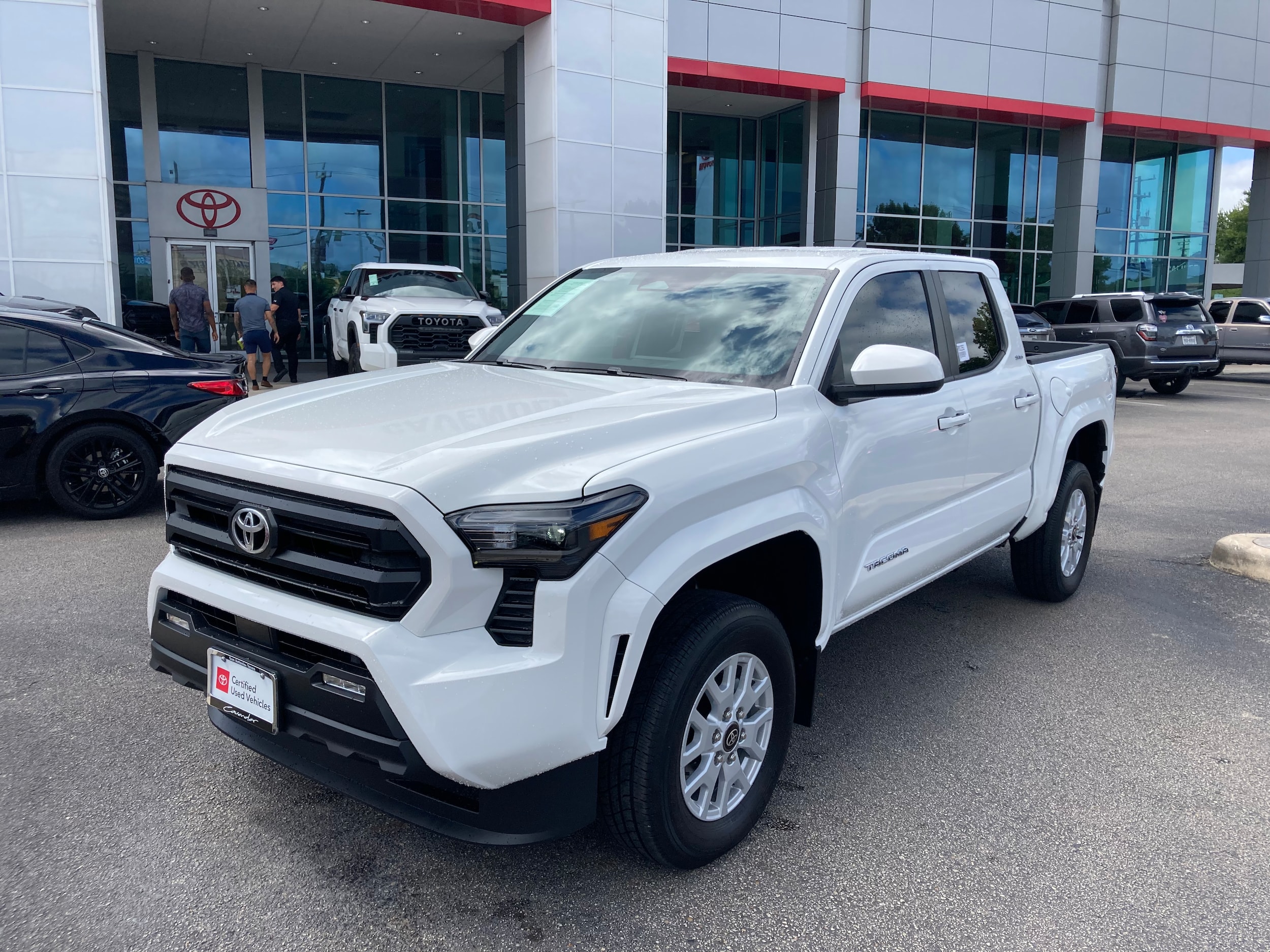 Certified 2024 Toyota Tacoma SR5 with VIN 3TMLB5JN3RM032563 for sale in San Antonio, TX