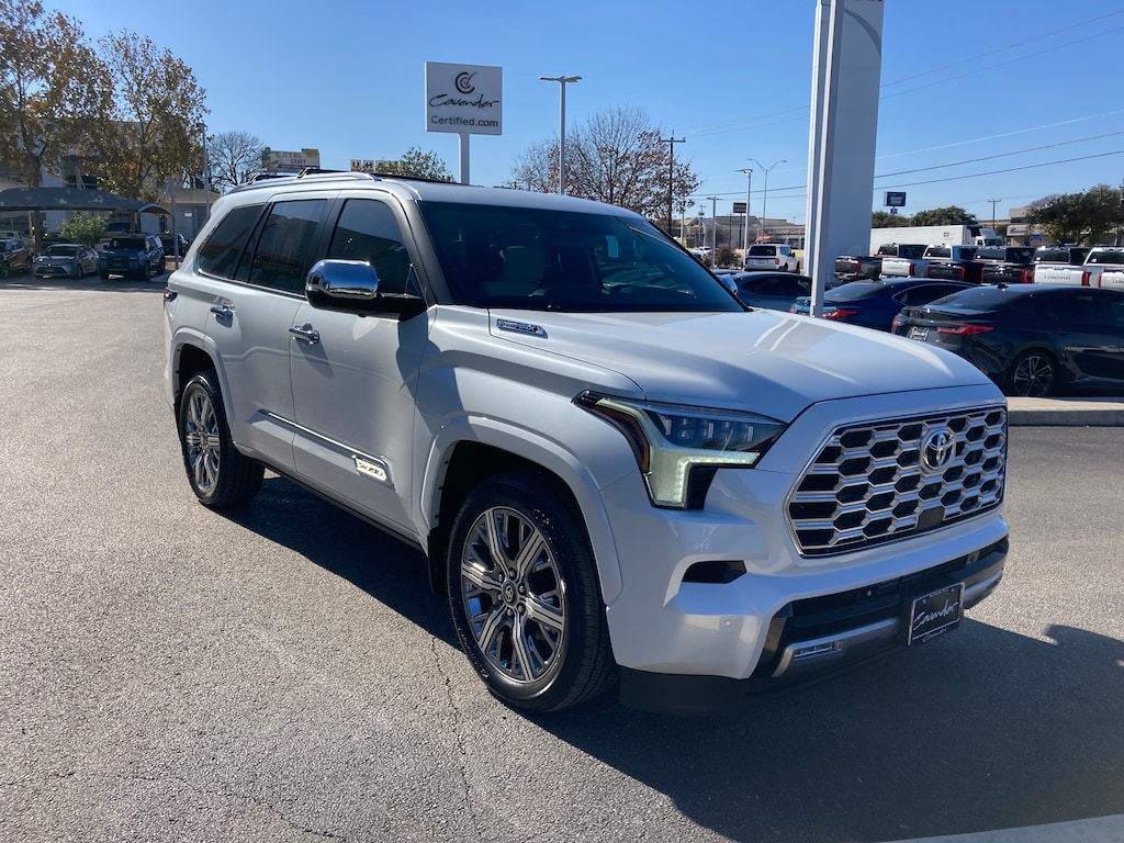 New 2025 Toyota Sequoia Capstone For Sale in San Antonio, TX VIN