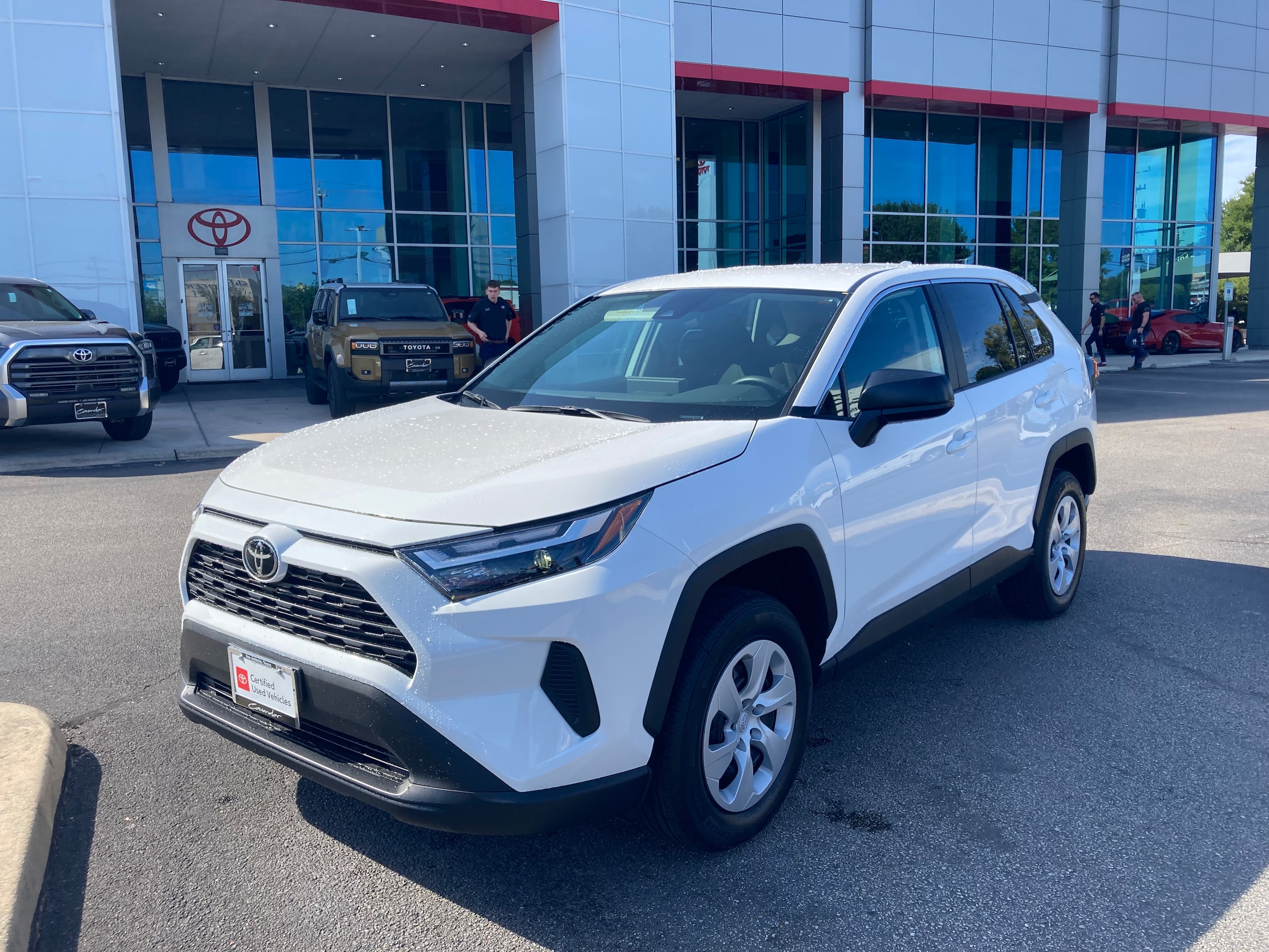 Certified 2024 Toyota RAV4 LE with VIN 2T3H1RFV2RW346549 for sale in San Antonio, TX