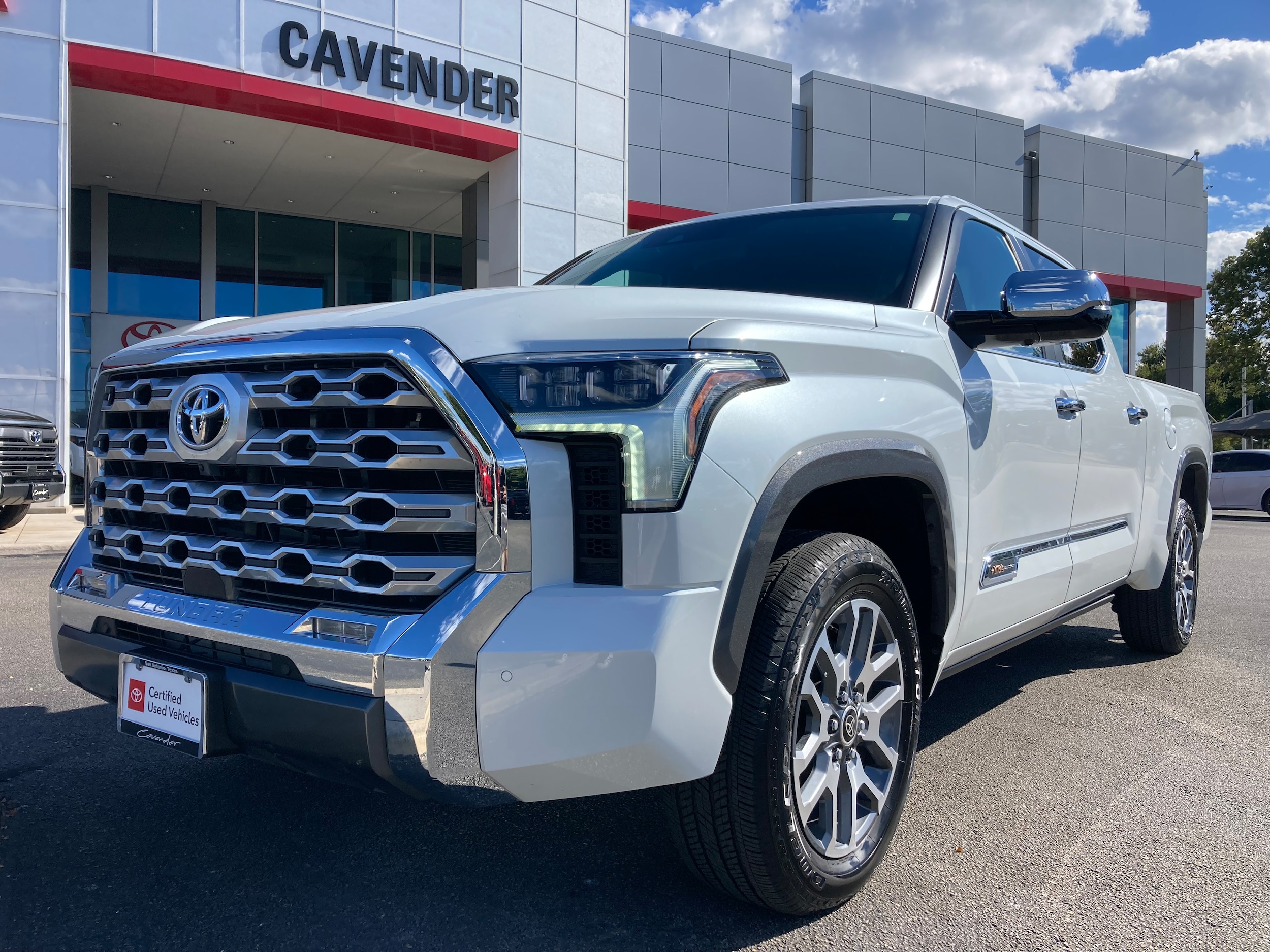 Certified 2024 Toyota Tundra 1794 Edition with VIN 5TFMA5EC9RX027216 for sale in San Antonio, TX