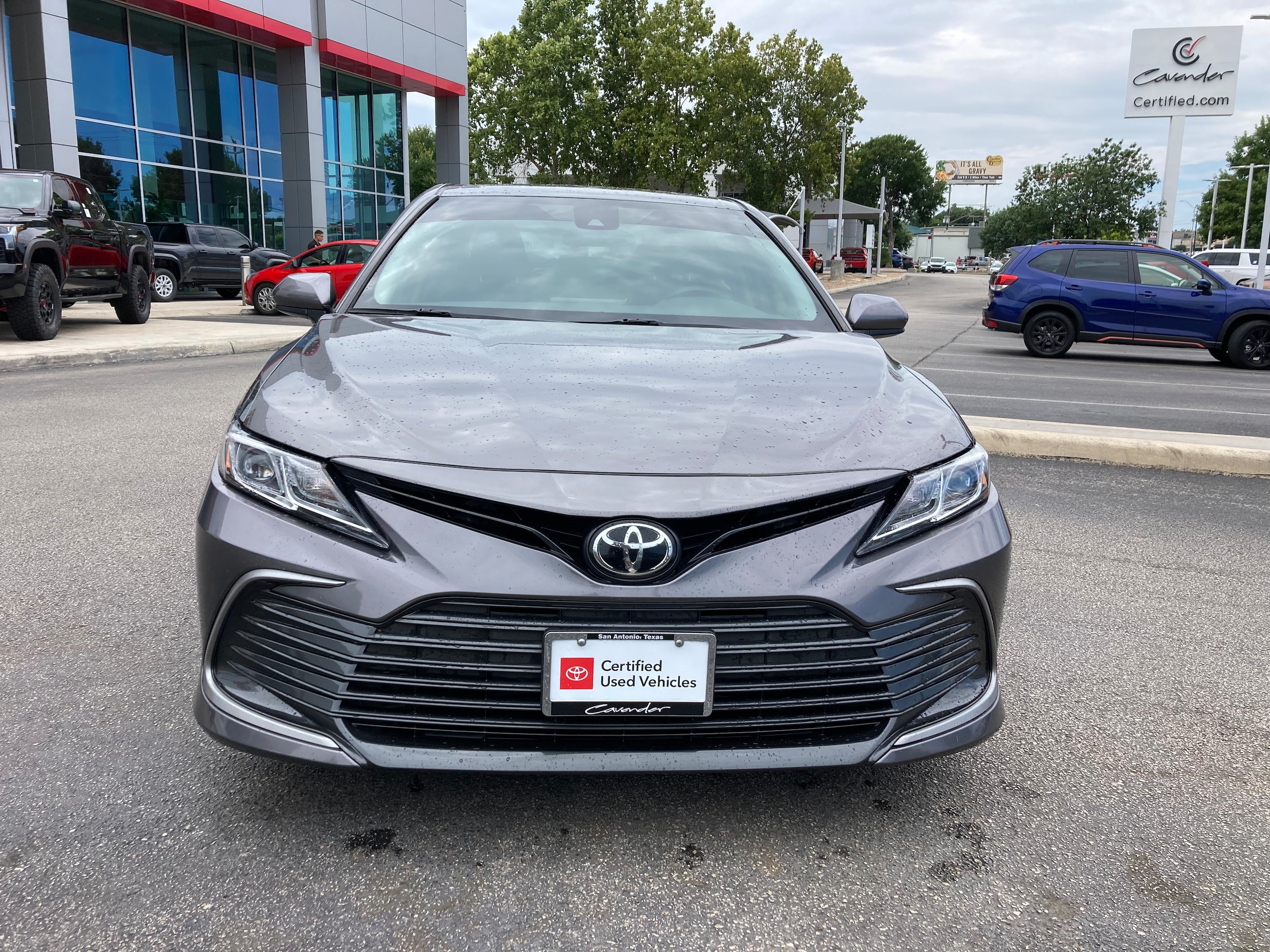 Used 2021 Toyota Camry LE with VIN 4T1C11AK7MU540441 for sale in San Antonio, TX