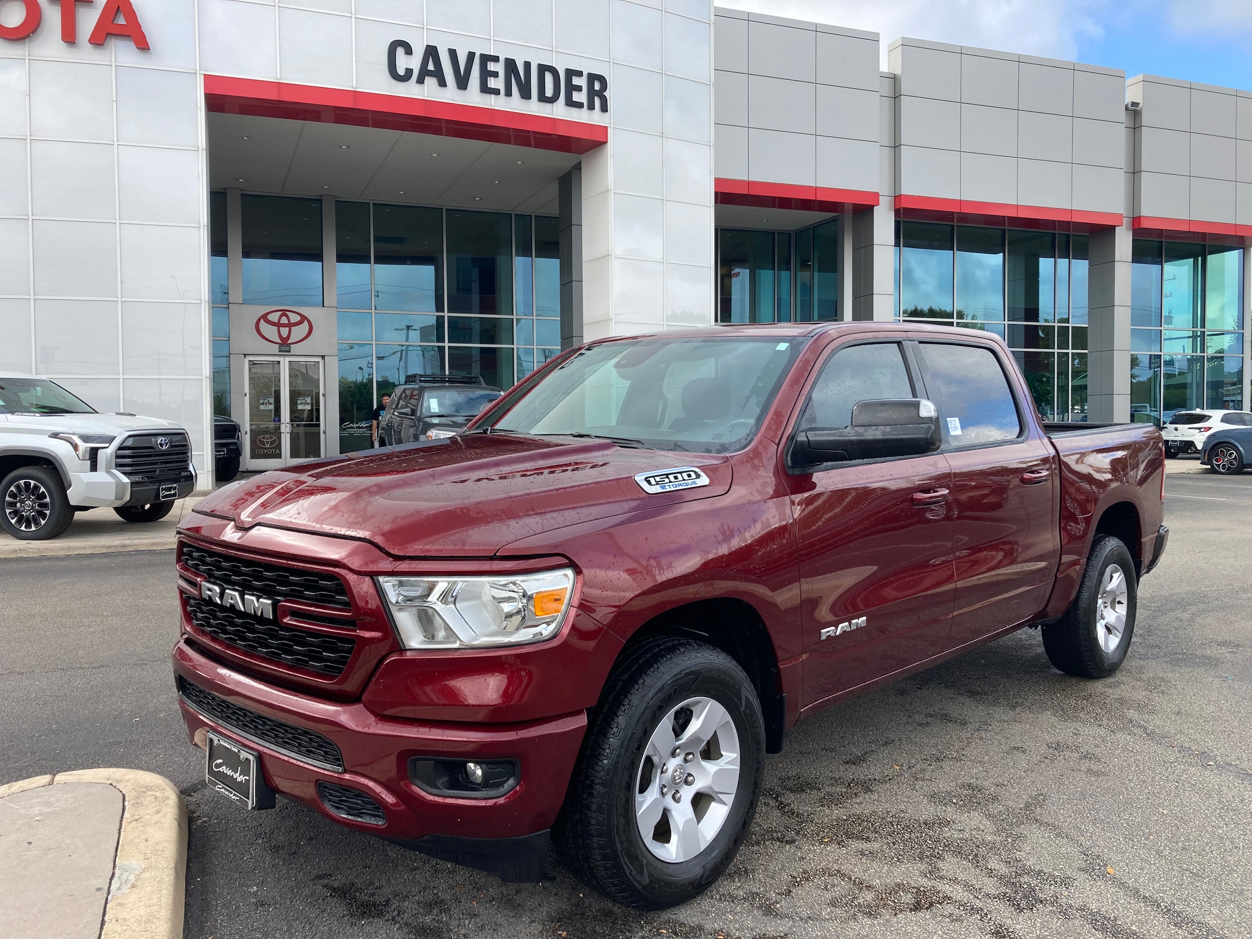 Used 2023 RAM Ram 1500 Pickup Big Horn/Lone Star with VIN 1C6RRFFG9PN597187 for sale in San Antonio, TX