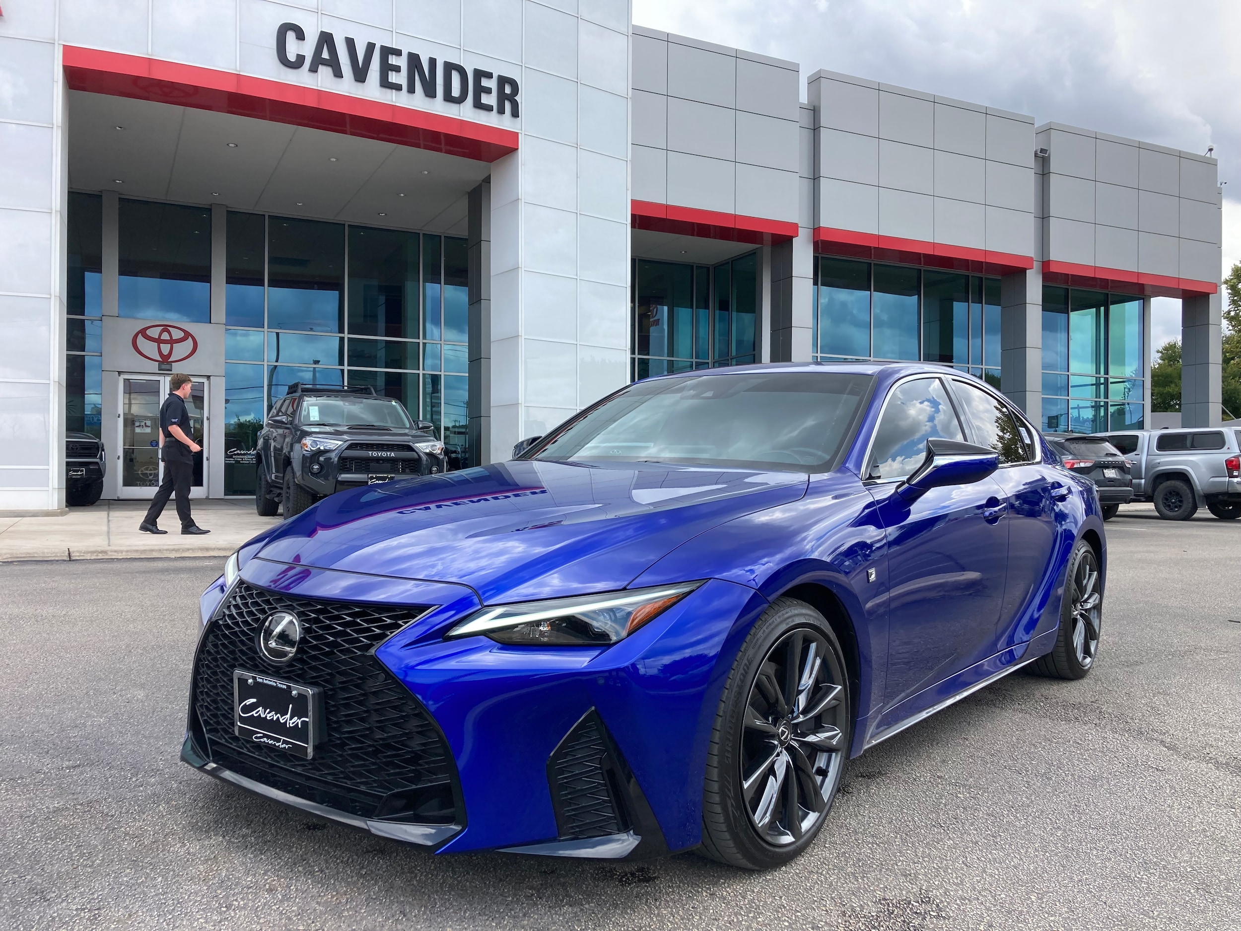 Used 2024 Lexus IS 350 F SPORT with VIN JTHGZ1B25R5072240 for sale in San Antonio, TX