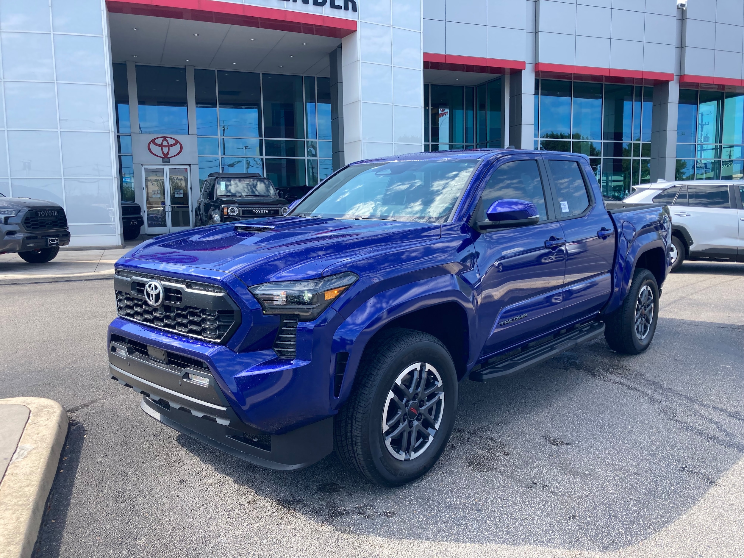 Certified 2024 Toyota Tacoma TRD Sport with VIN 3TMKB5FN5RM006826 for sale in San Antonio, TX