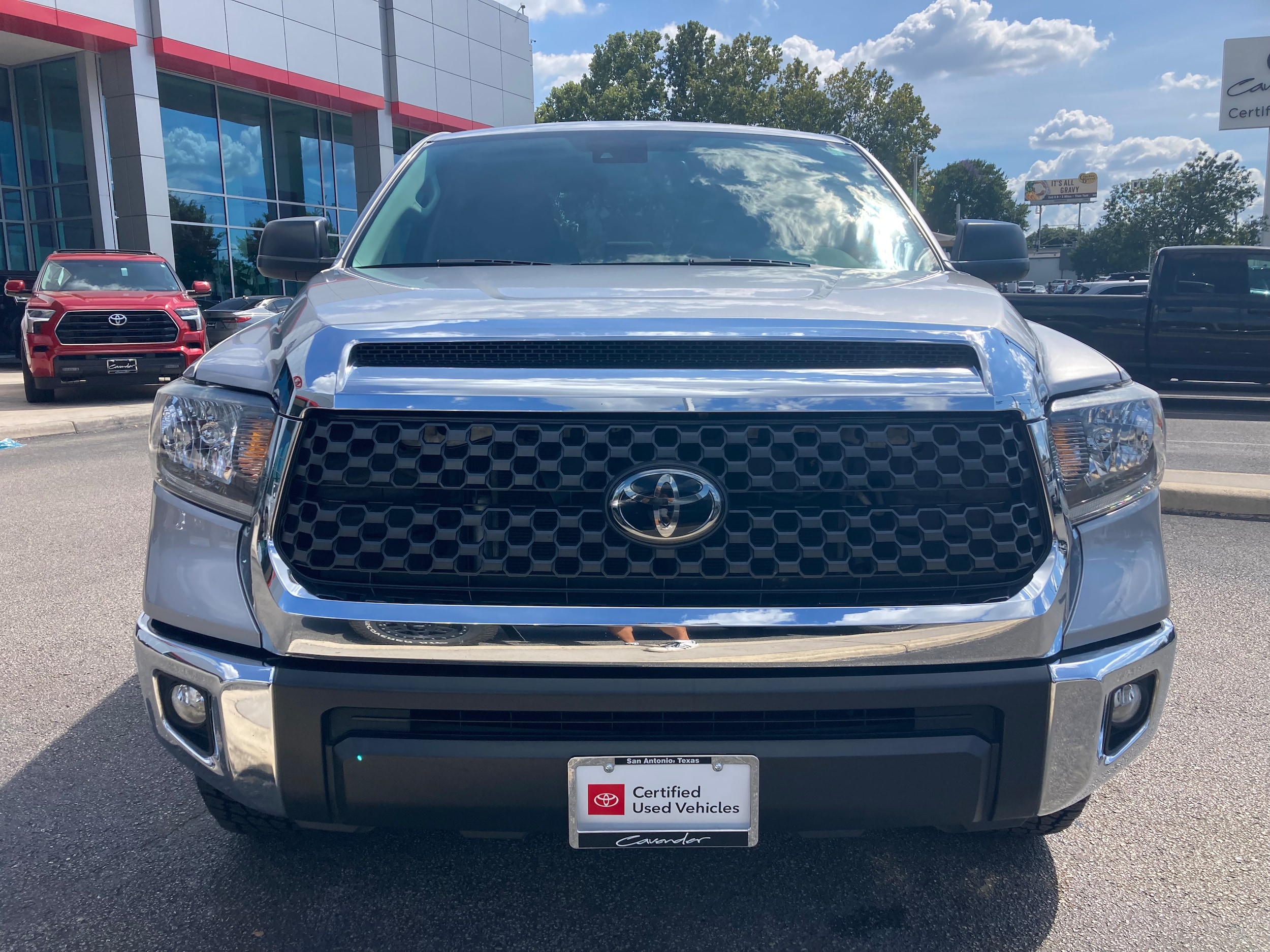 Certified 2021 Toyota Tundra SR5 with VIN 5TFEY5F15MX296089 for sale in San Antonio, TX