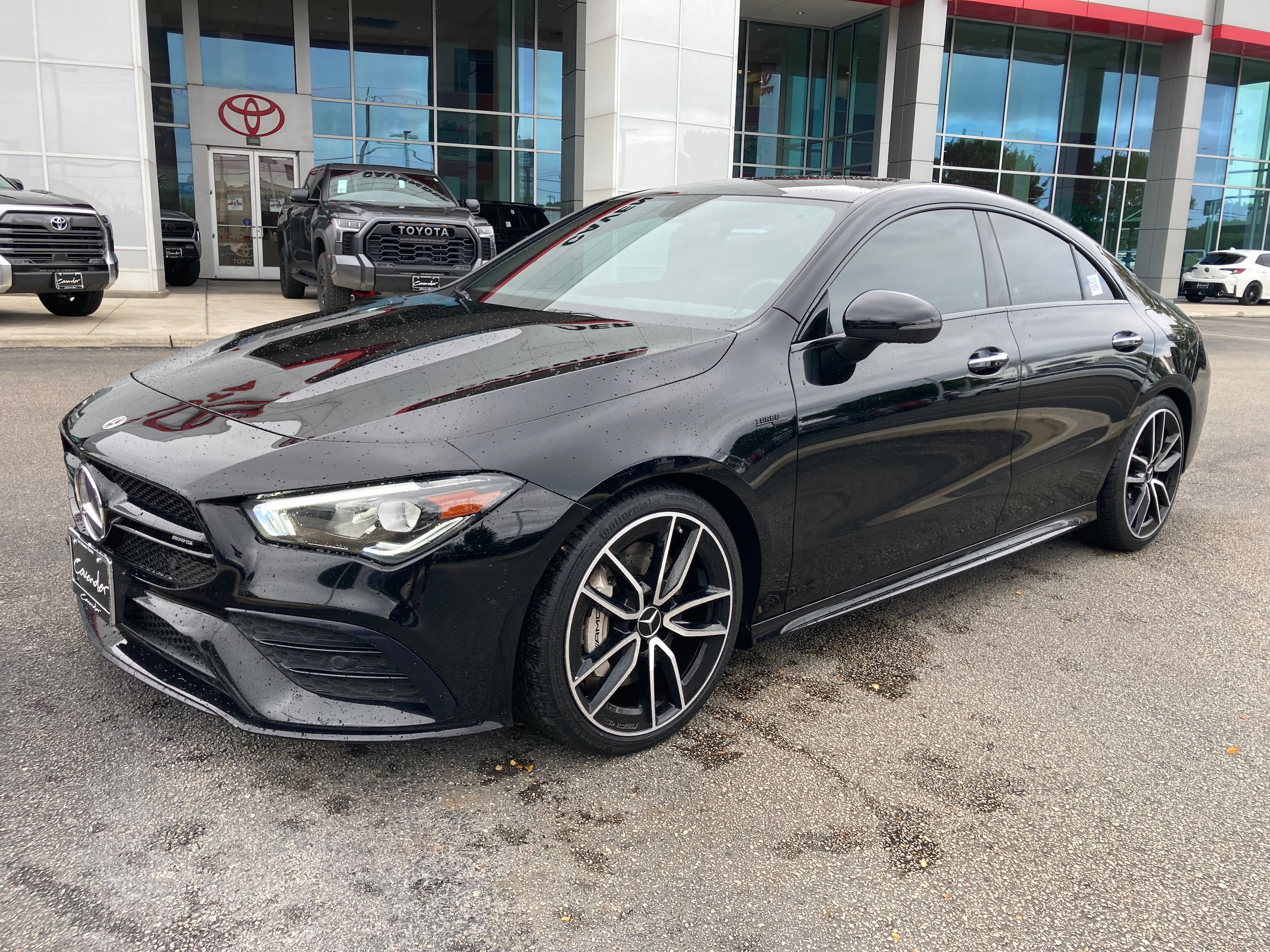 Used 2022 Mercedes-Benz CLA AMG CLA35 with VIN W1K5J5BB0NN311636 for sale in San Antonio, TX