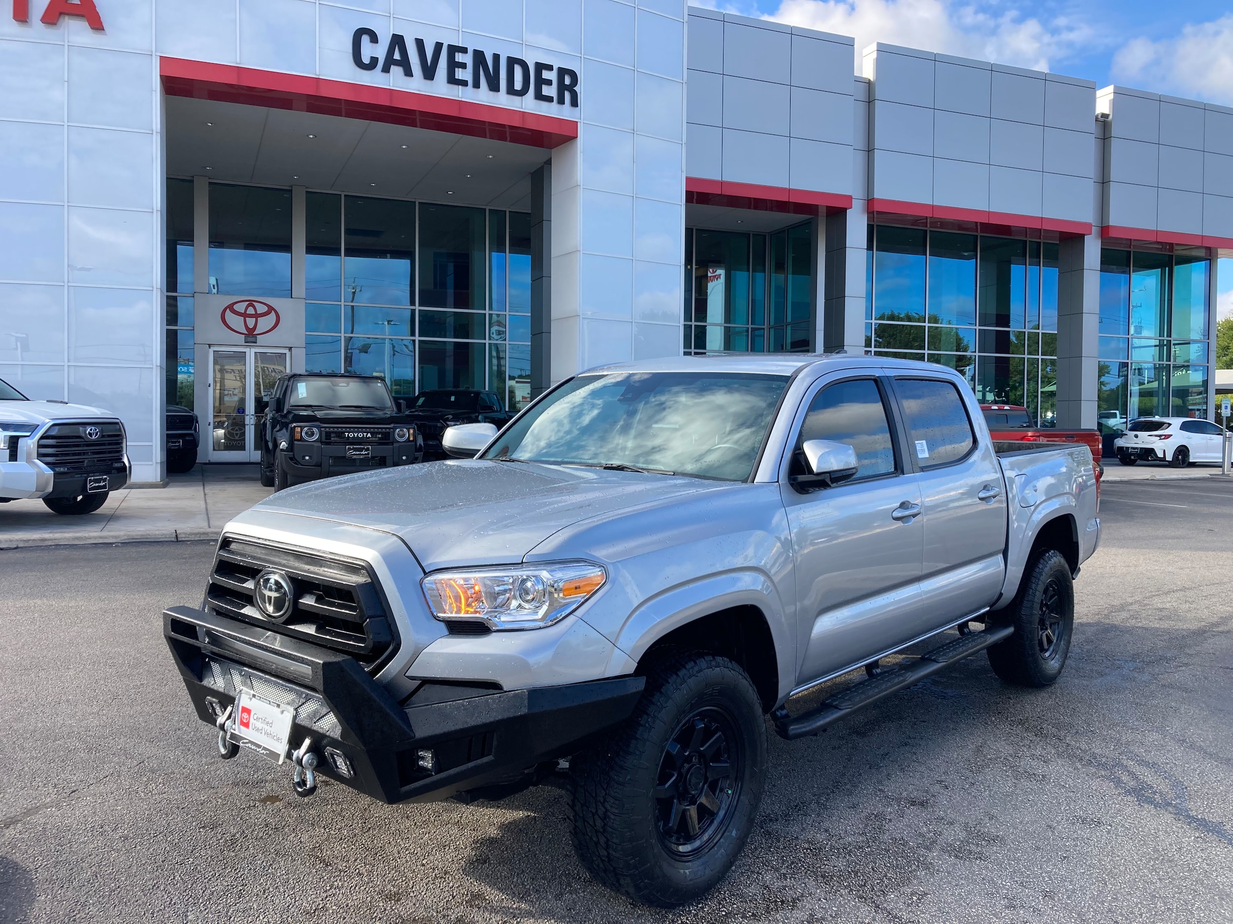 Certified 2023 Toyota Tacoma SR with VIN 3TYAX5GN8PT072655 for sale in San Antonio, TX