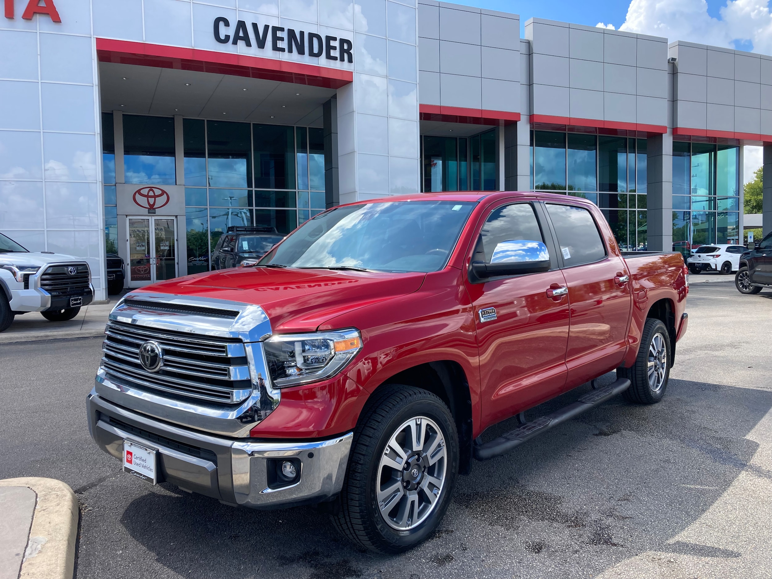 Certified 2020 Toyota Tundra 1794 Edition with VIN 5TFGY5F10LX260897 for sale in San Antonio, TX