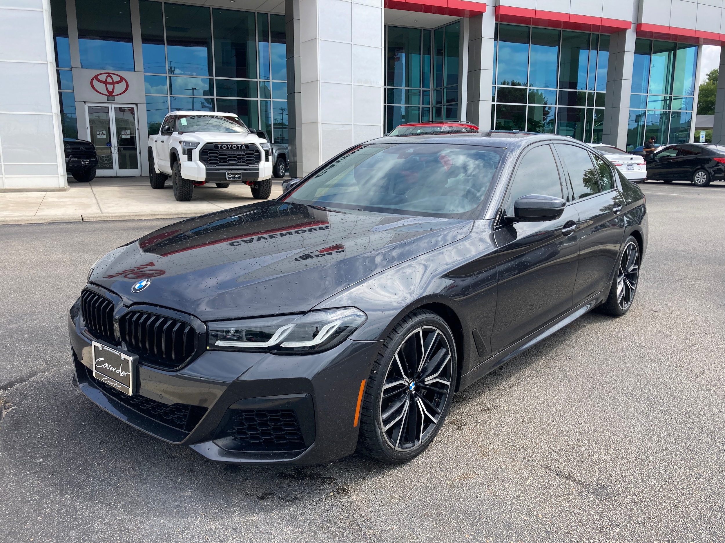 Used 2021 BMW 5 Series 540i with VIN WBA53BJ03MWW91905 for sale in San Antonio, TX