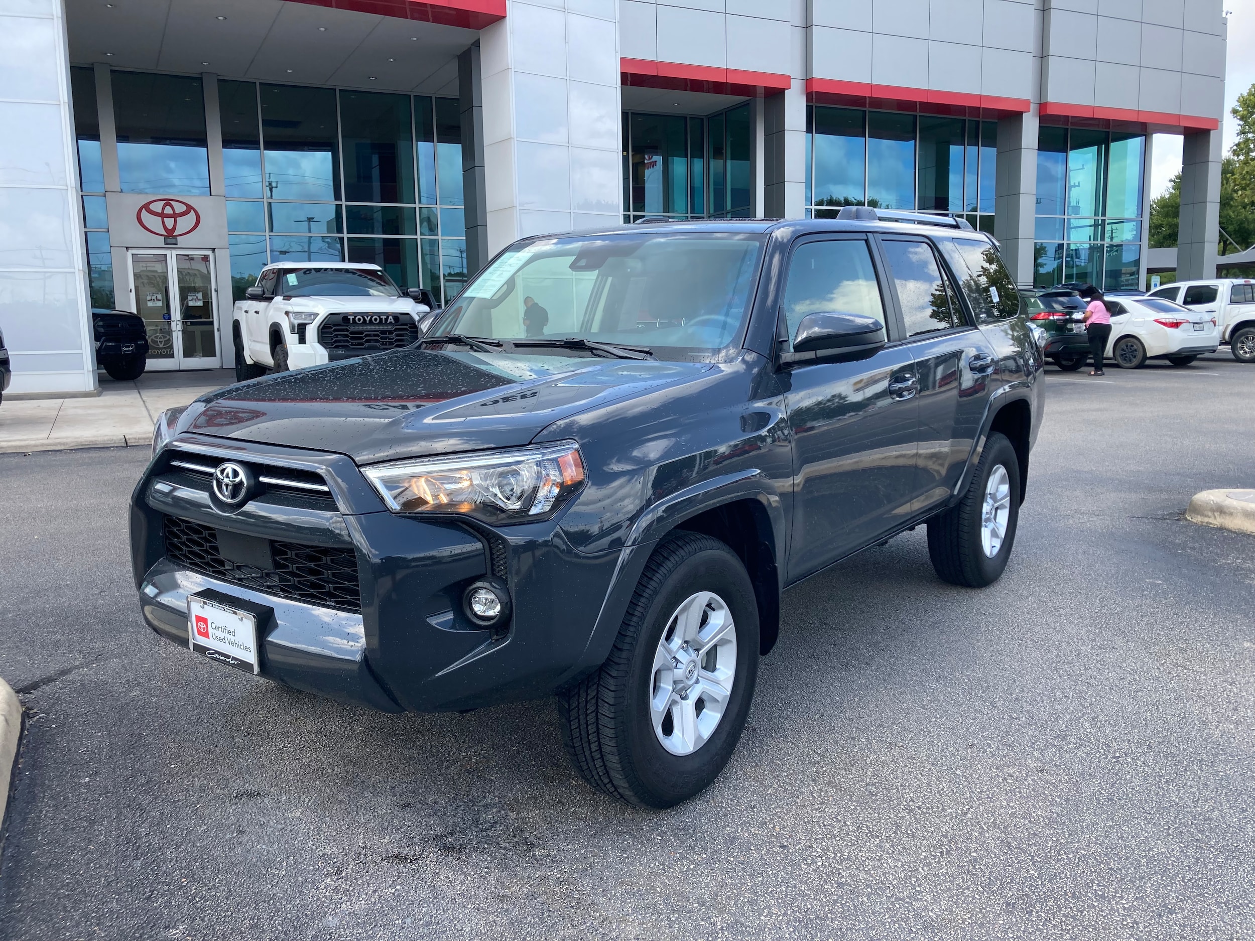 Certified 2024 Toyota 4Runner SR5 with VIN JTEMU5JR2R6221136 for sale in San Antonio, TX