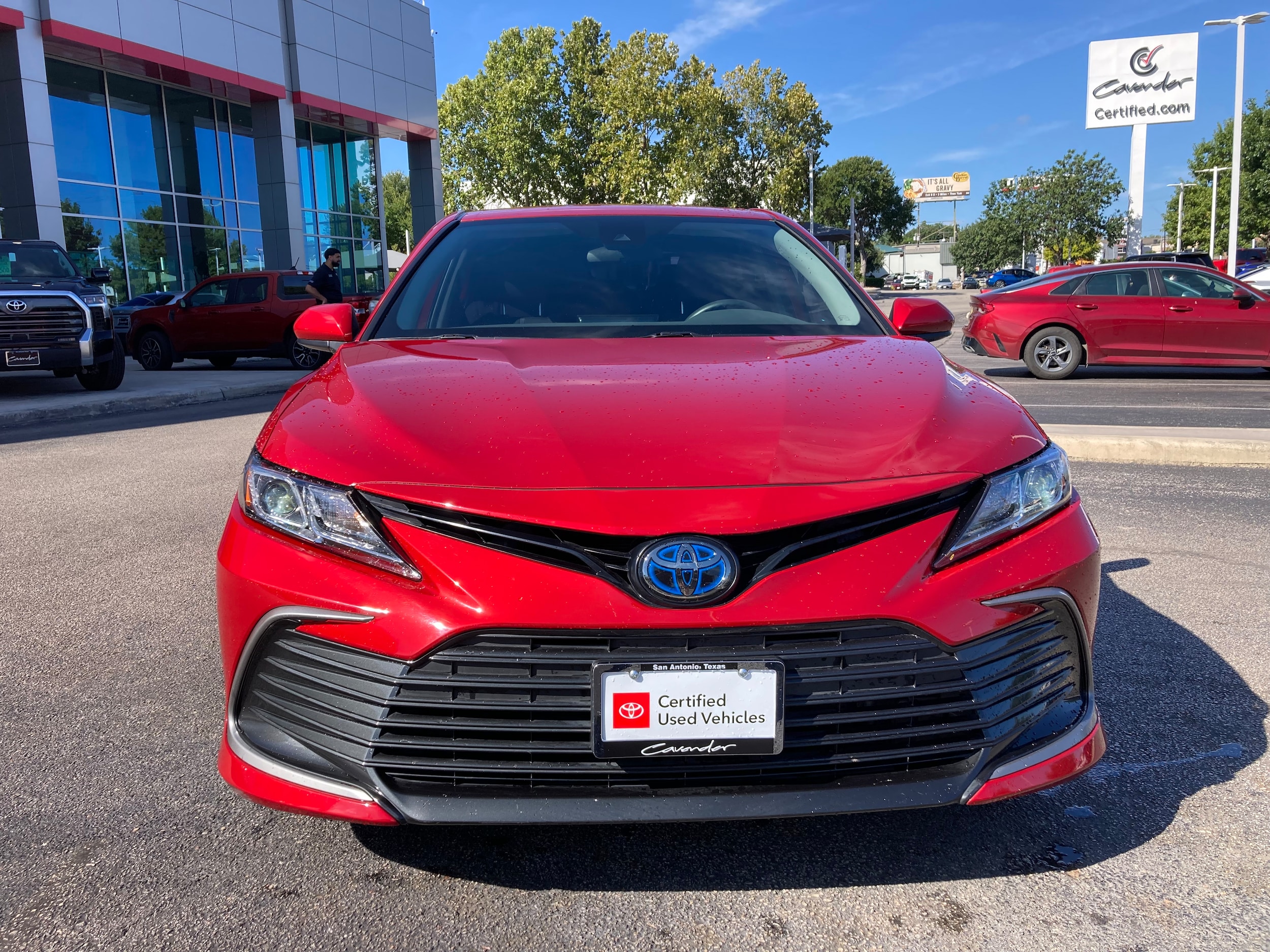 Certified 2023 Toyota Camry LE with VIN 4T1C31AK9PU048704 for sale in San Antonio, TX