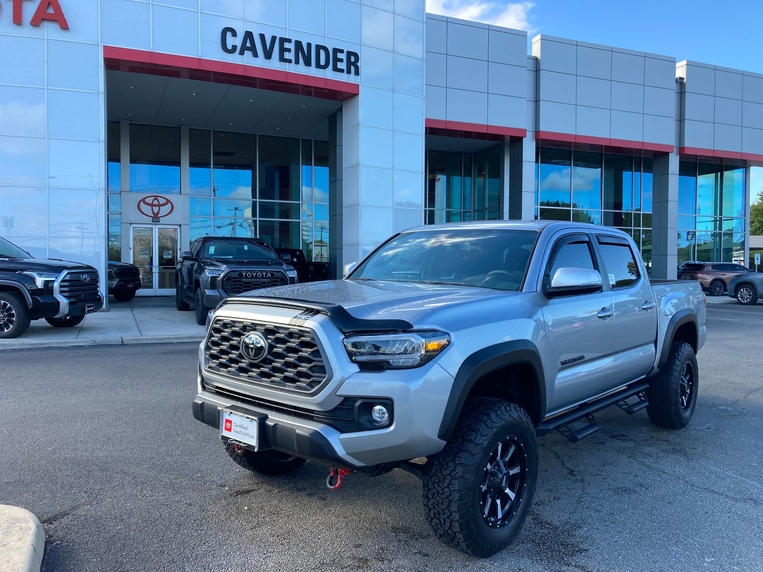 Certified 2023 Toyota Tacoma TRD Off Road with VIN 3TMCZ5AN7PM606994 for sale in San Antonio, TX