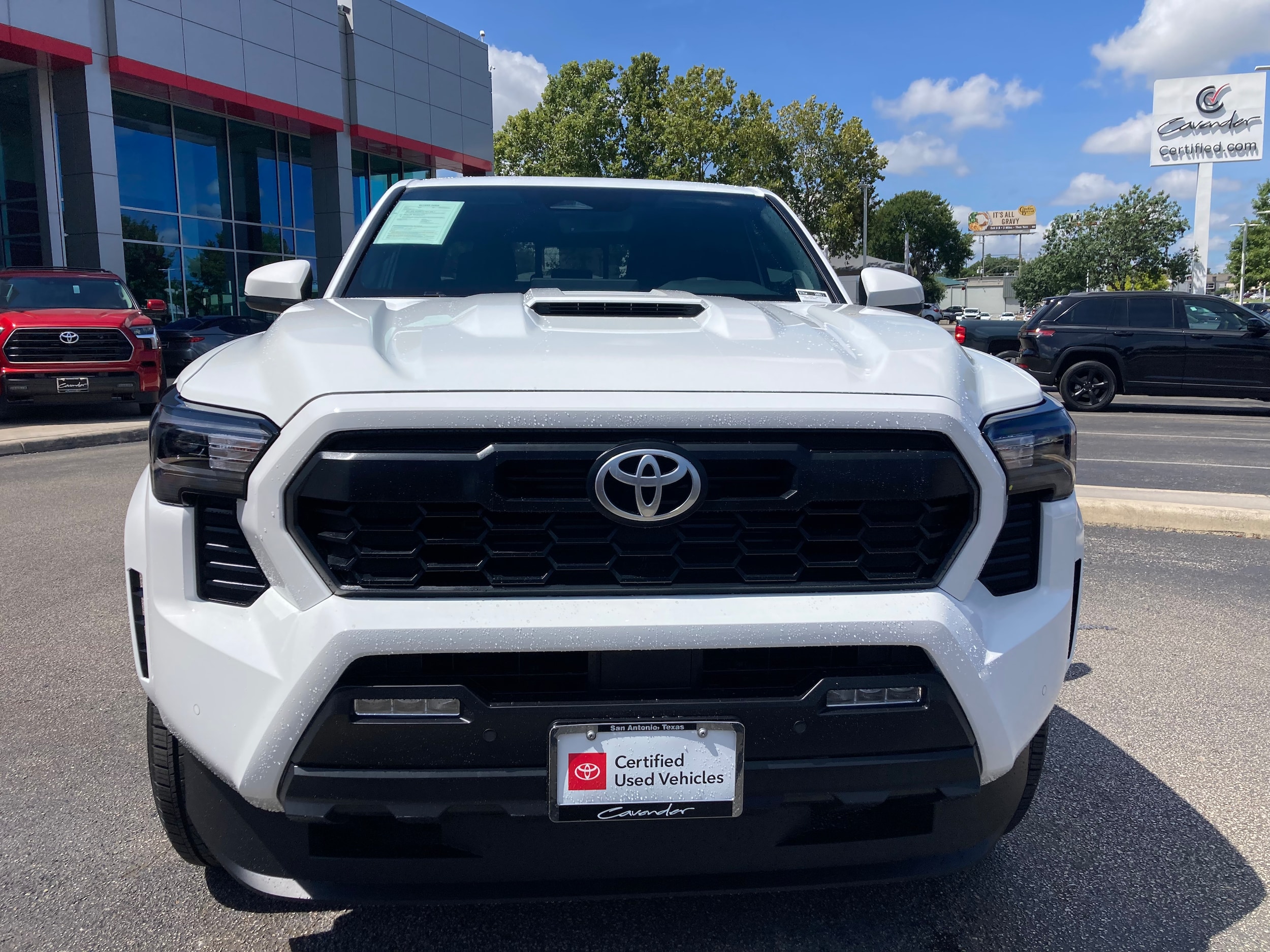 Certified 2024 Toyota Tacoma TRD Sport with VIN 3TMLB5JN9RM036018 for sale in San Antonio, TX