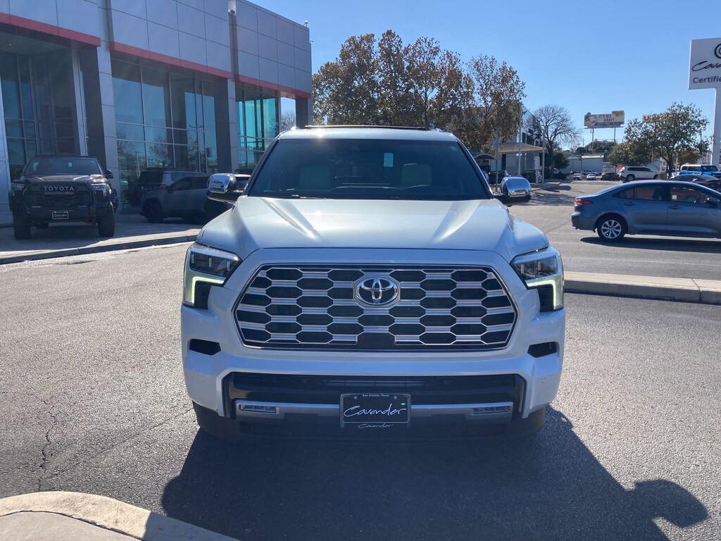 New 2025 Toyota Sequoia Capstone For Sale in San Antonio, TX VIN