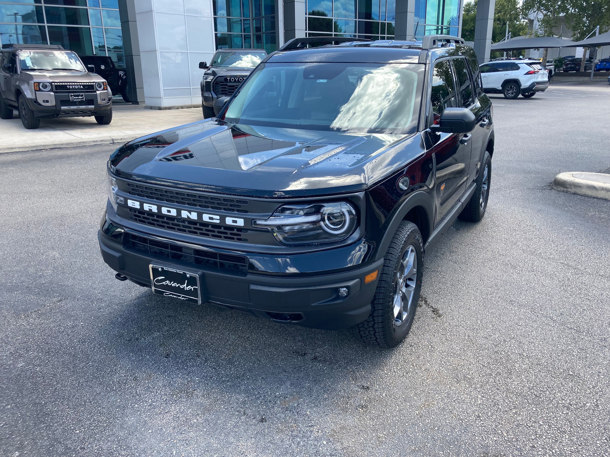 Used 2023 Ford Bronco Sport Badlands with VIN 3FMCR9D93PRD35615 for sale in San Antonio, TX