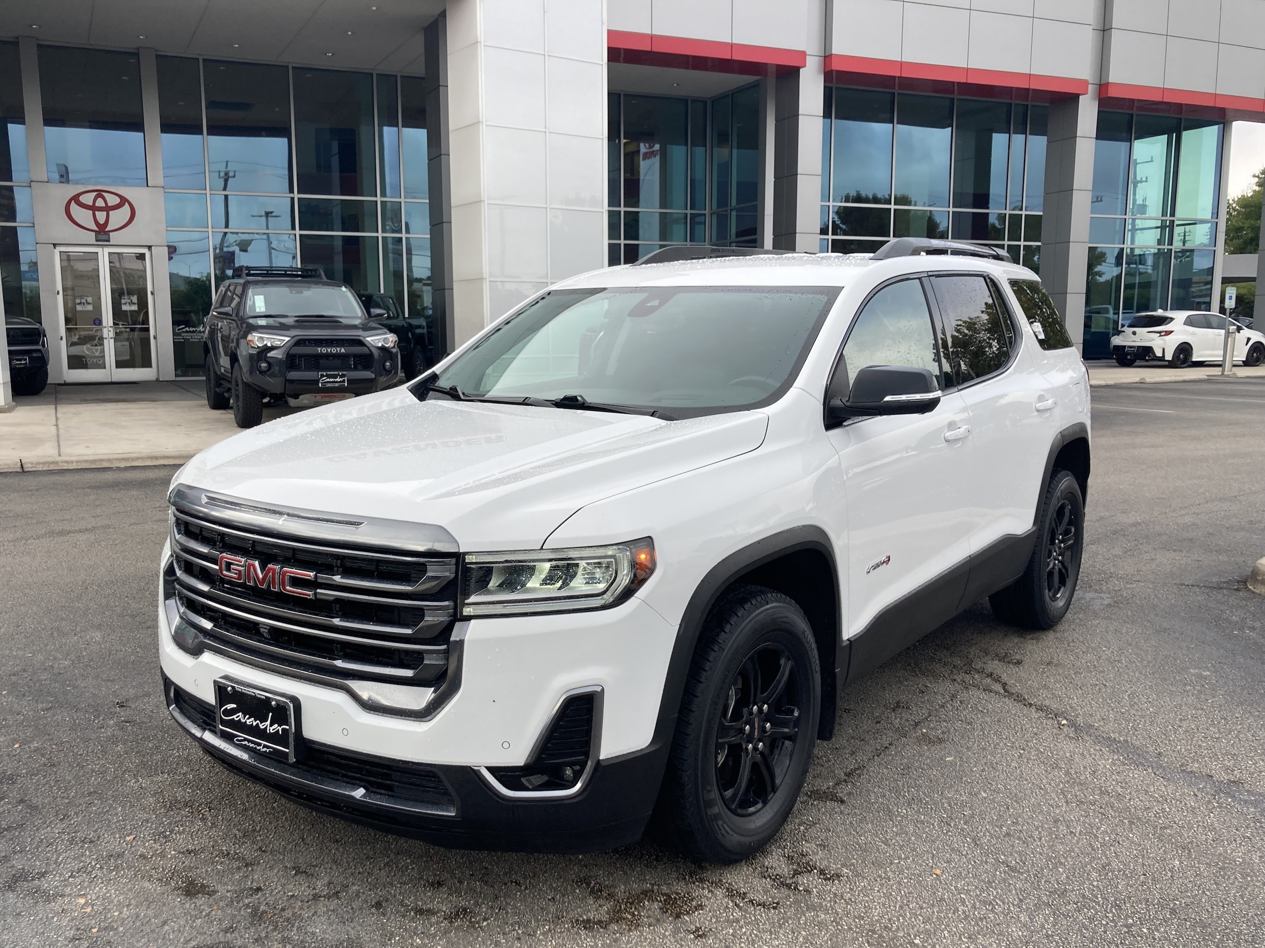 Used 2023 GMC Acadia AT4 with VIN 1GKKNLLS7PZ104519 for sale in San Antonio, TX