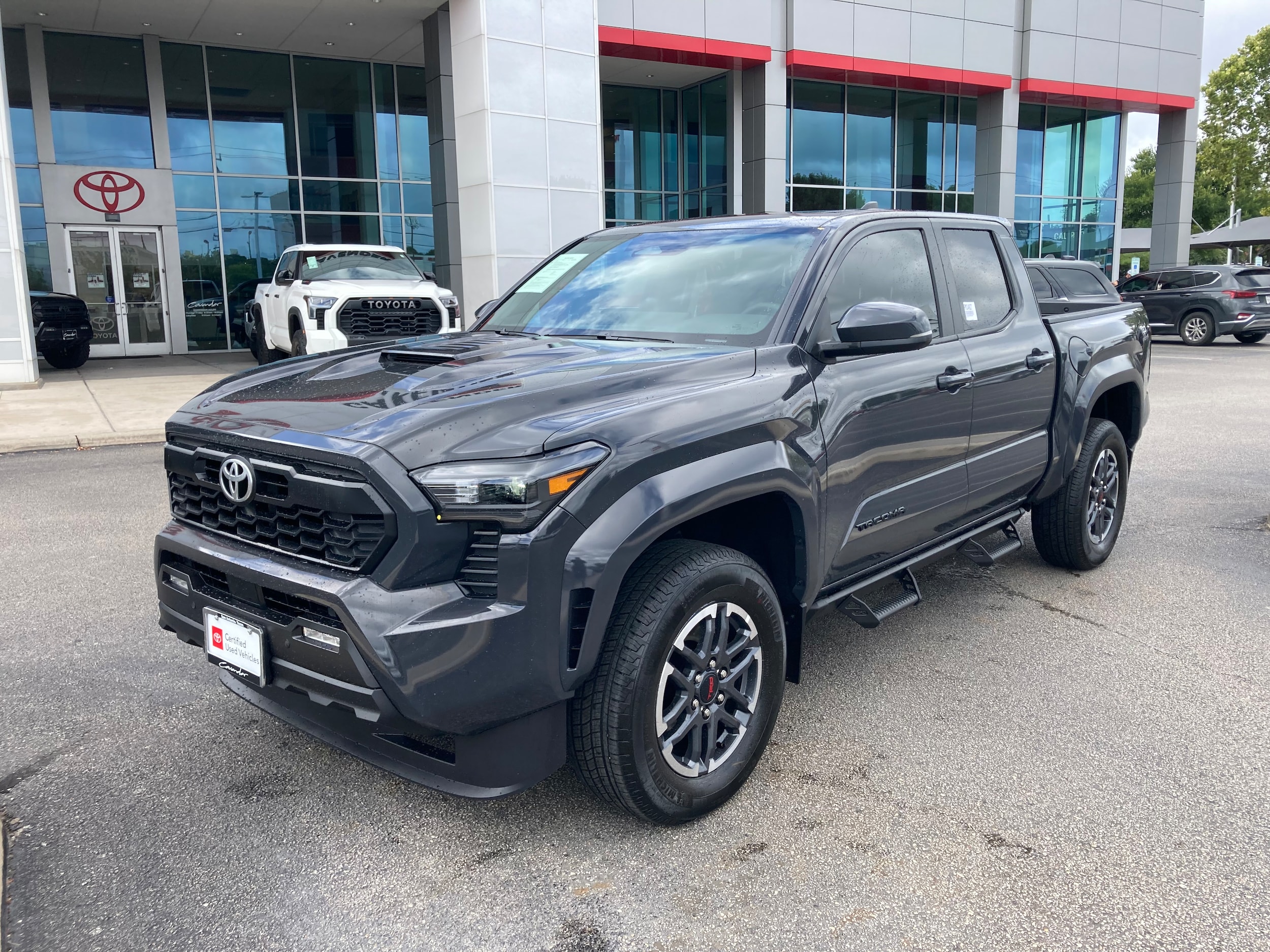 Certified 2024 Toyota Tacoma TRD Sport with VIN 3TMLB5JN3RM034927 for sale in San Antonio, TX