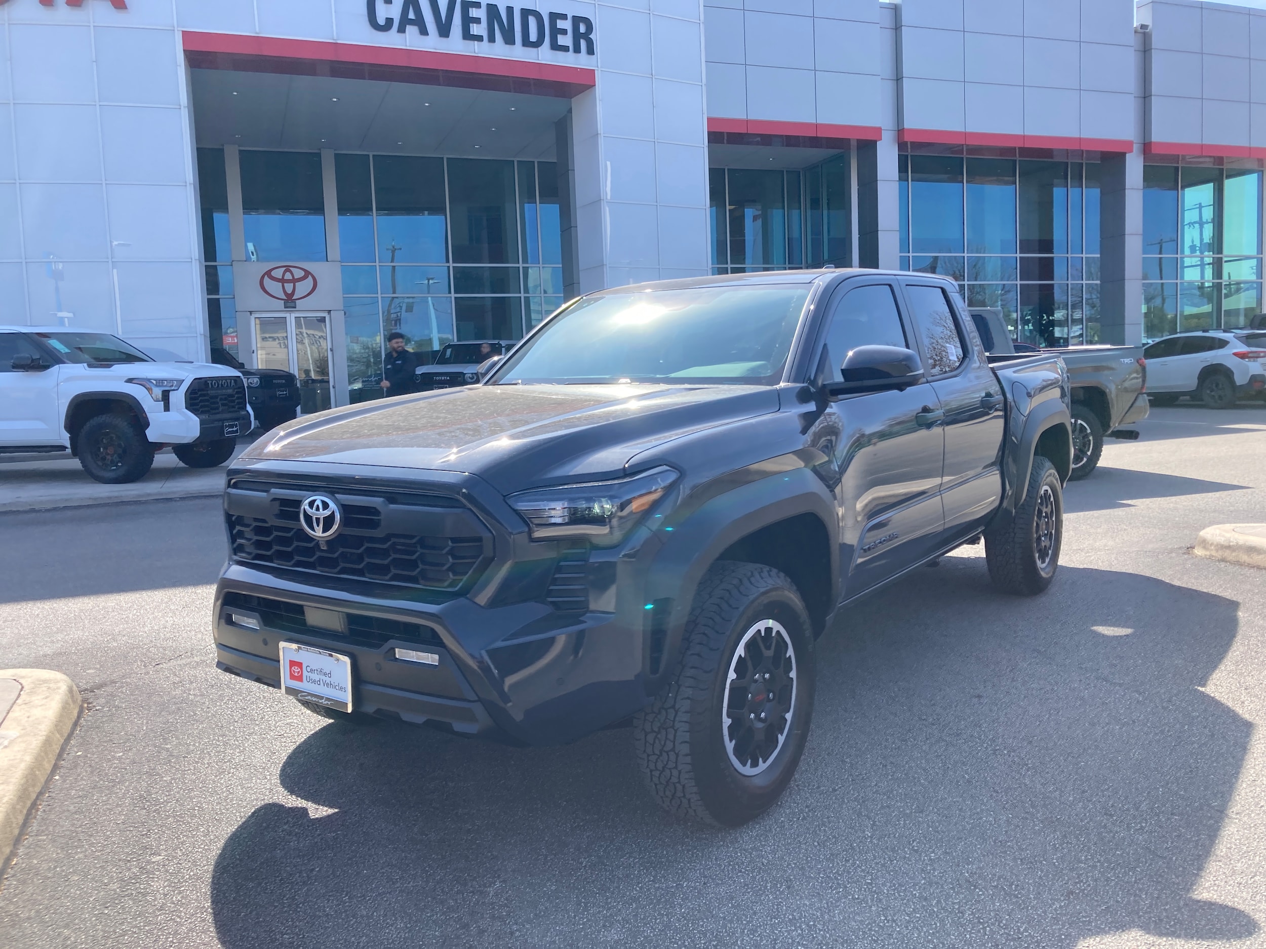 Certified 2025 Toyota Tacoma TRD Off Road with VIN 3TMLB5JN2SM093795 for sale in San Antonio, TX