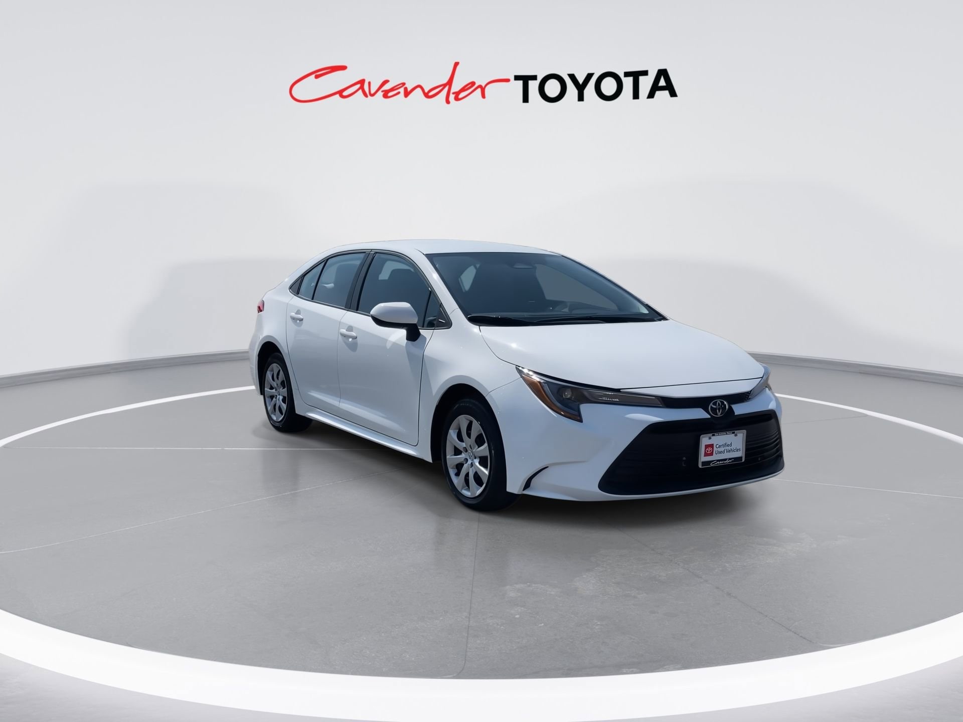 Certified 2025 Toyota Corolla LE with VIN 5YFB4MDE1SP293653 for sale in San Antonio, TX
