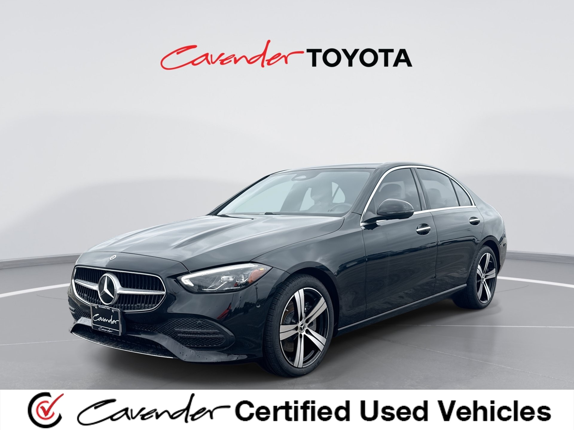 Black 2025 Mercedes-Benz C-Class Sedan Rear-Wheel Drive 9-Speed Automatic