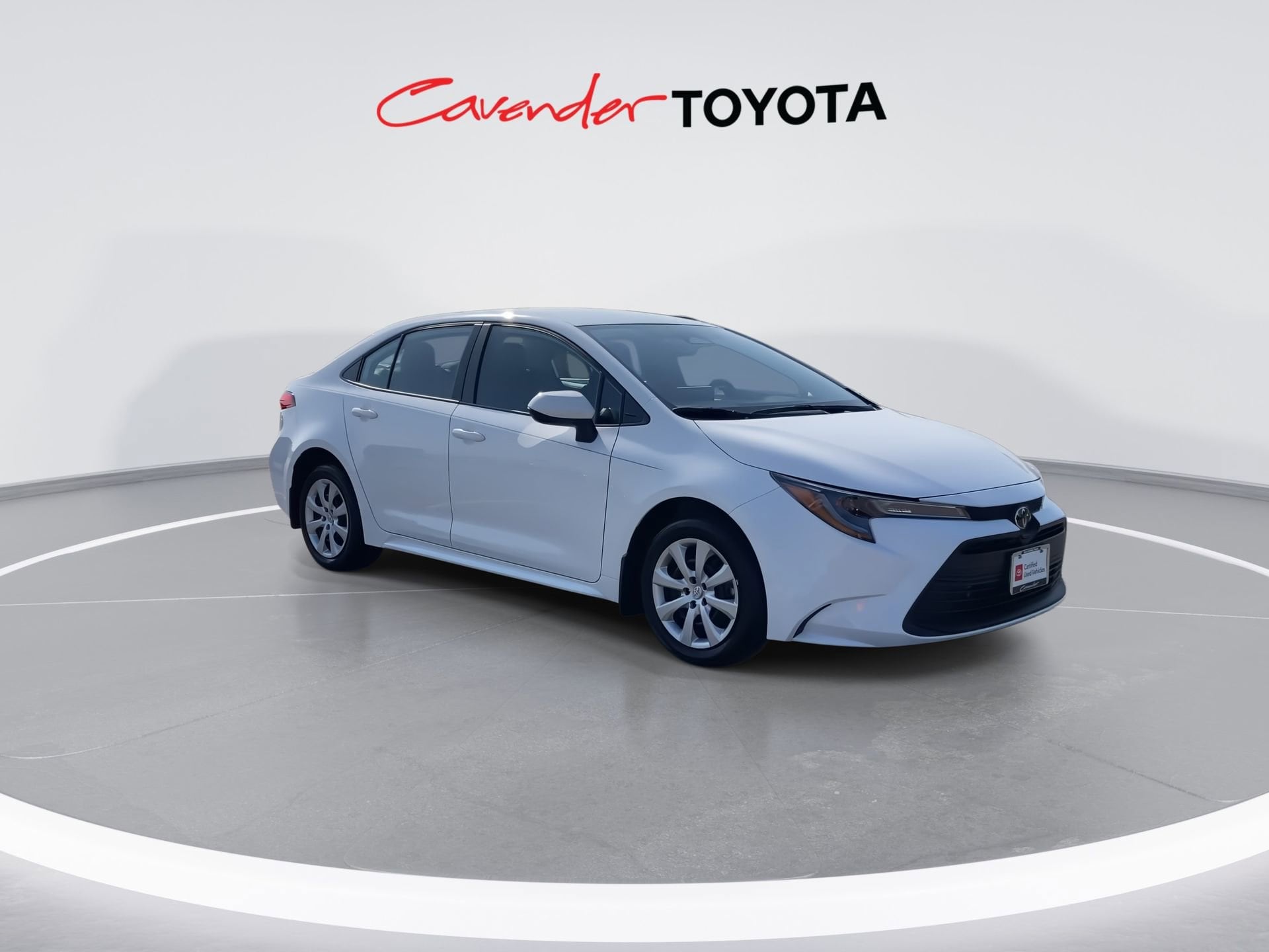 Certified 2025 Toyota Corolla LE with VIN 5YFB4MDE6SP305232 for sale in San Antonio, TX