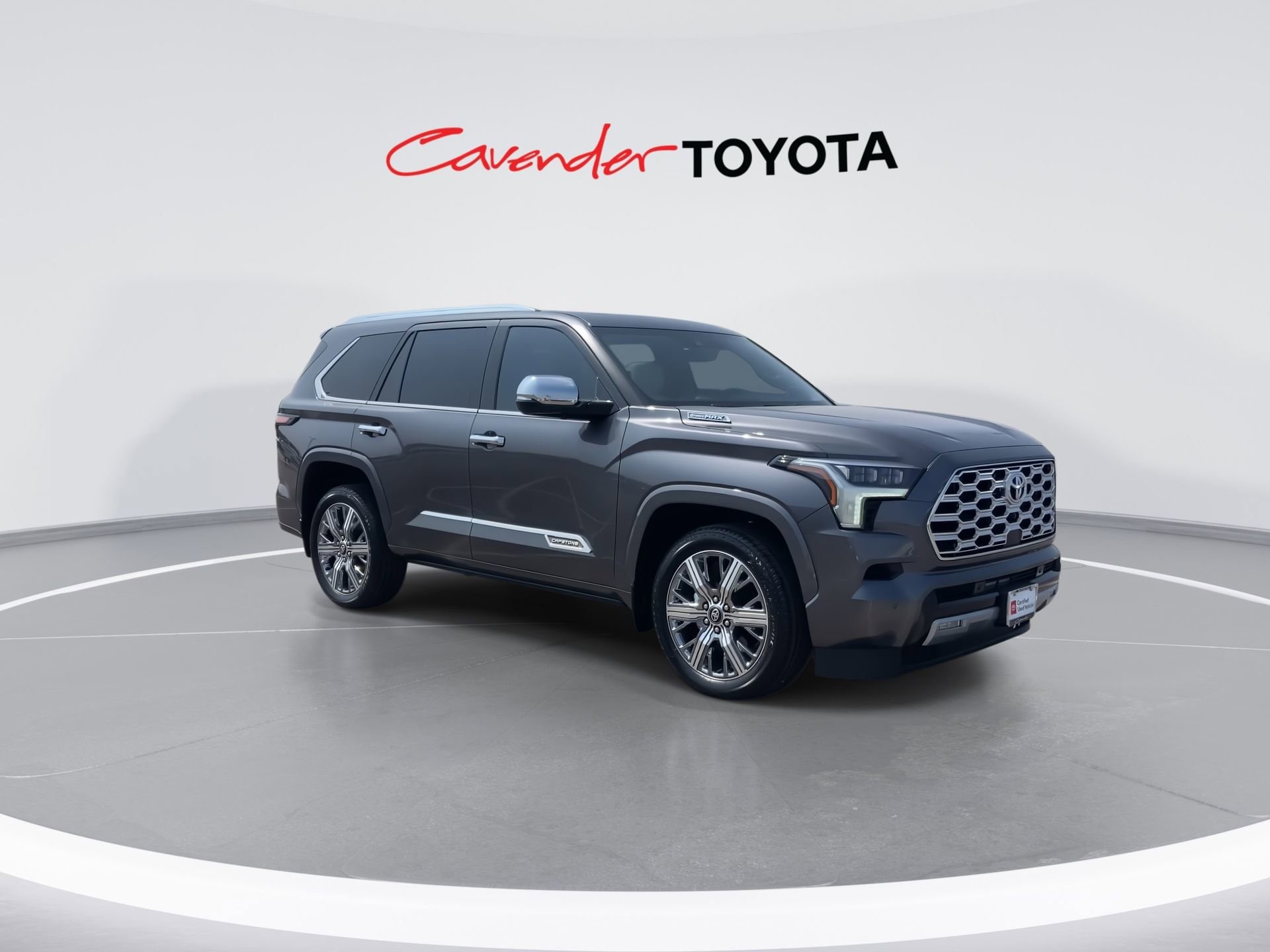 Certified 2025 Toyota Sequoia Capstone with VIN 7SVAAABA6SX060393 for sale in San Antonio, TX