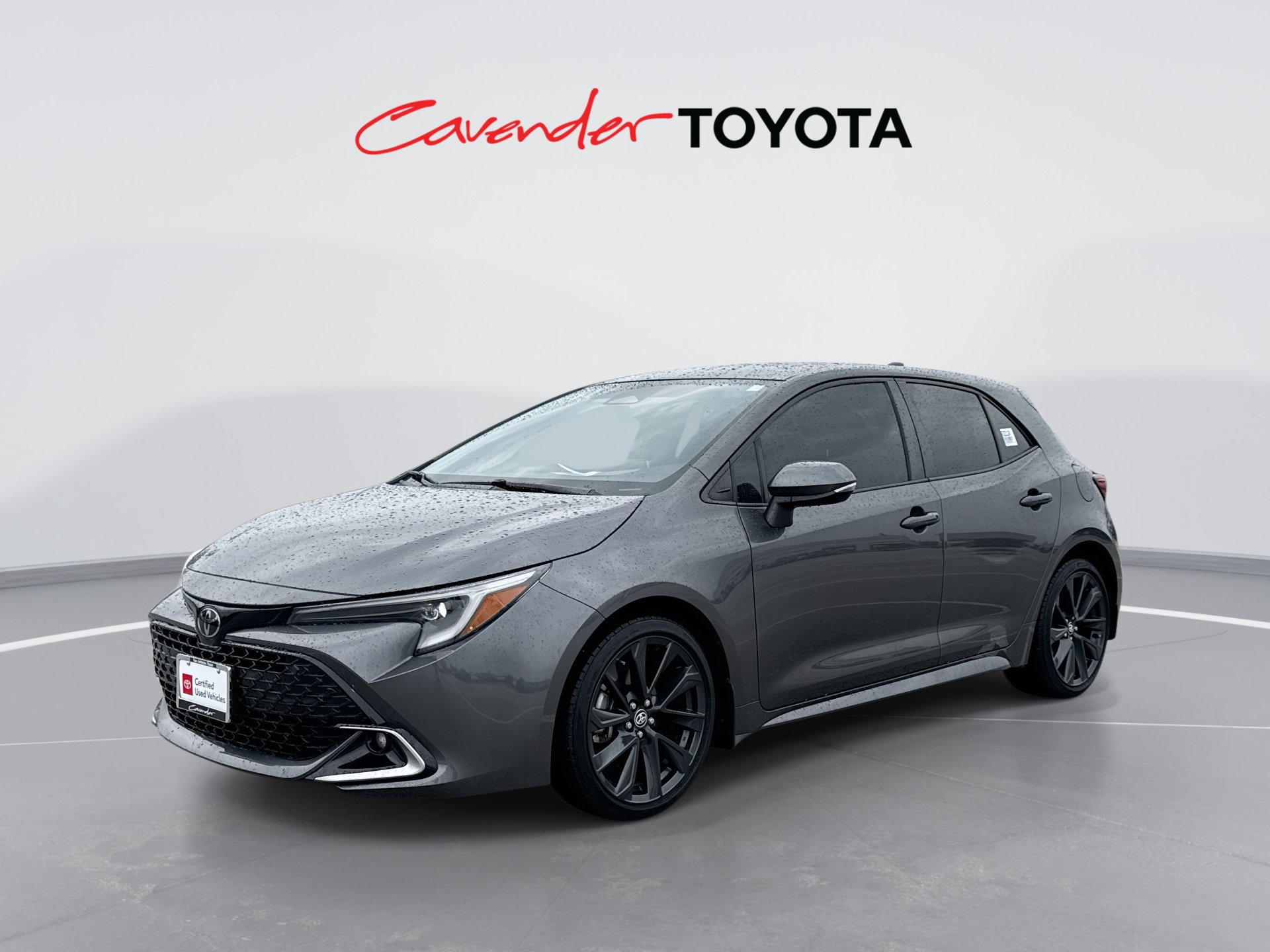 Magnetic Gray Metallic 2024 Toyota Corolla Hatchback Hatchback Front-Wheel Drive Continuously Variable Transmission