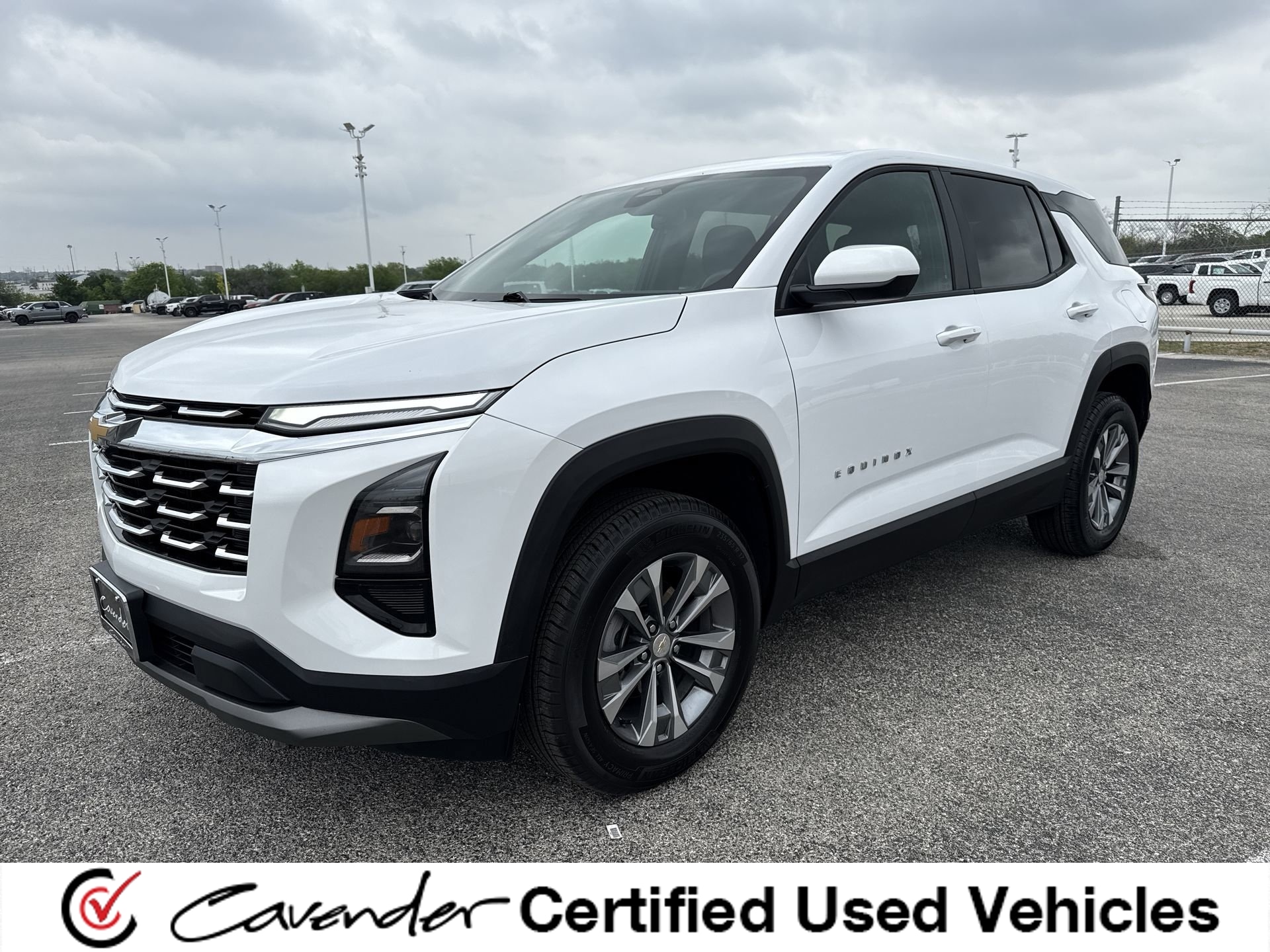 Summit White 2025 Chevrolet Equinox LT AWD SUV / Crossover Four-Wheel Drive 8-Speed Automatic