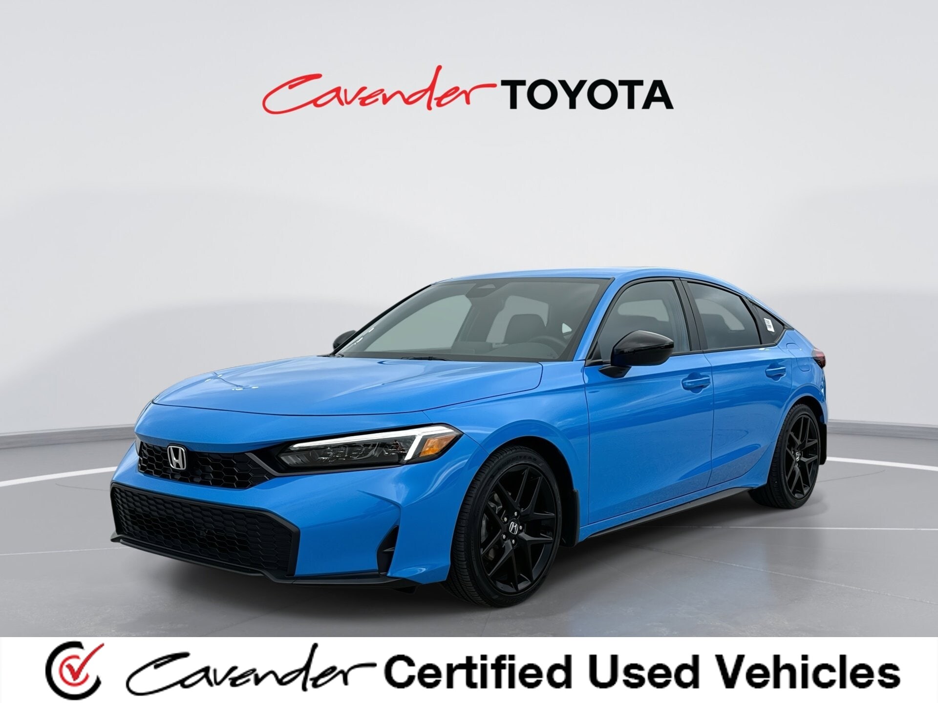 Boost Blue Pearl 2026 Honda Civic Hatchback Sport FWD Hatchback Front-Wheel Drive Continuously Variable Transmission