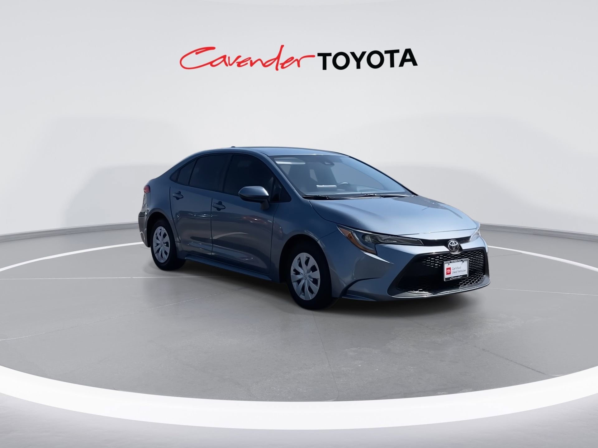 Certified 2021 Toyota Corolla L with VIN 5YFDPMAE9MP200384 for sale in San Antonio, TX