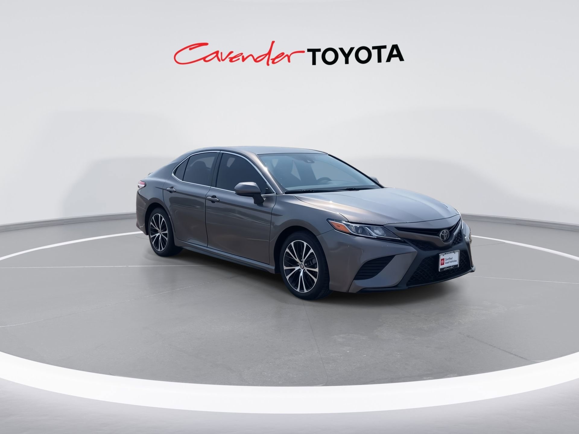 Certified 2020 Toyota Camry SE with VIN 4T1G11AK0LU504218 for sale in San Antonio, TX