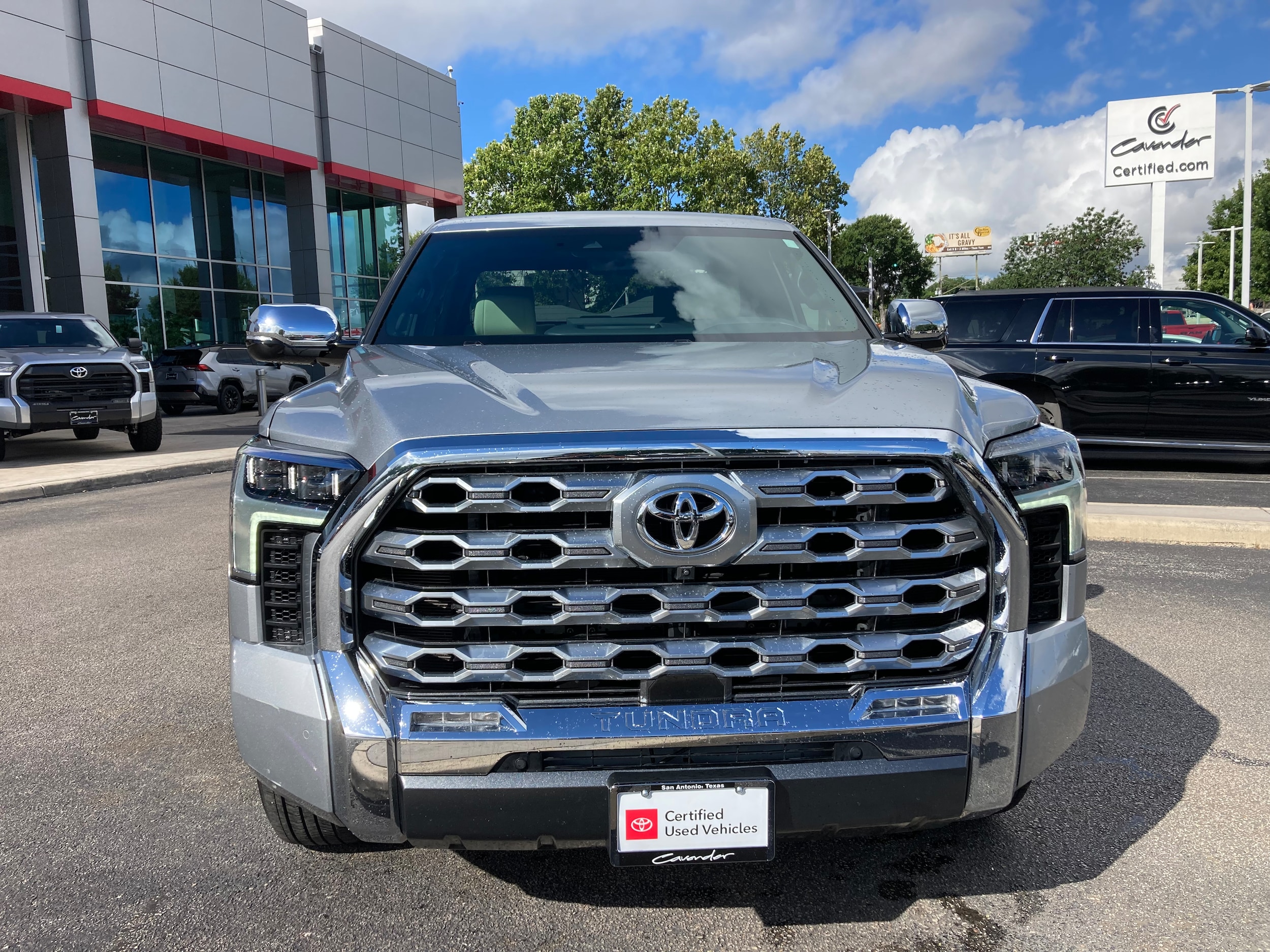 Used 2023 Toyota Tundra 1794 Edition with VIN 5TFMA5ABXPX027039 for sale in San Antonio, TX