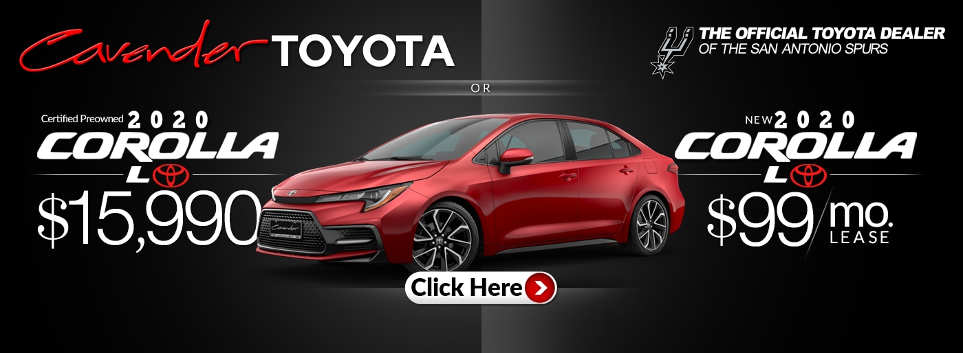Cavender Toyota: Toyota Dealership San Antonio TX | Serving New Braunfels