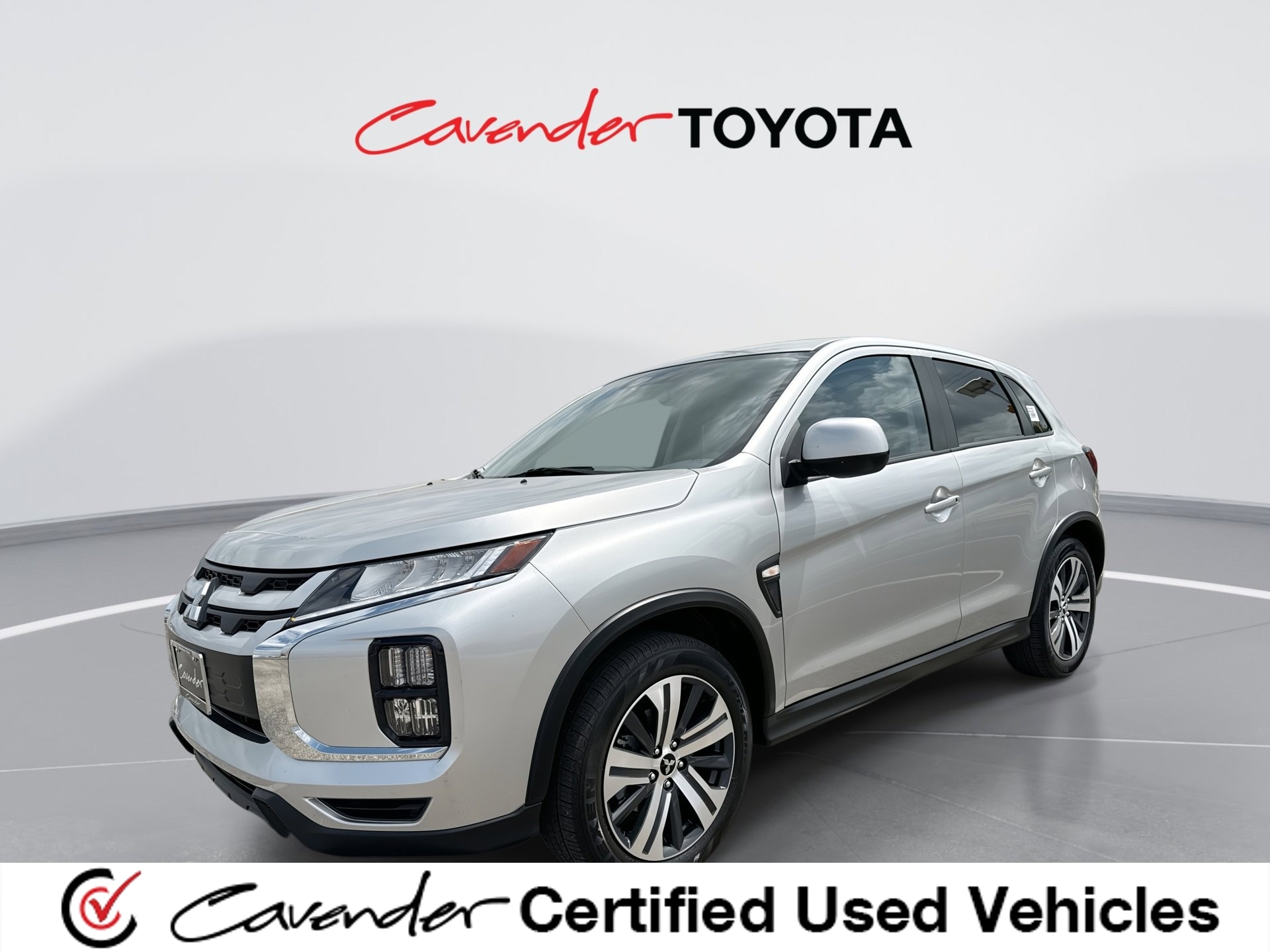 Alloy Silver 2025 Mitsubishi Outlander Sport ES AWC SUV / Crossover All-Wheel Drive Continuously Variable Transmission