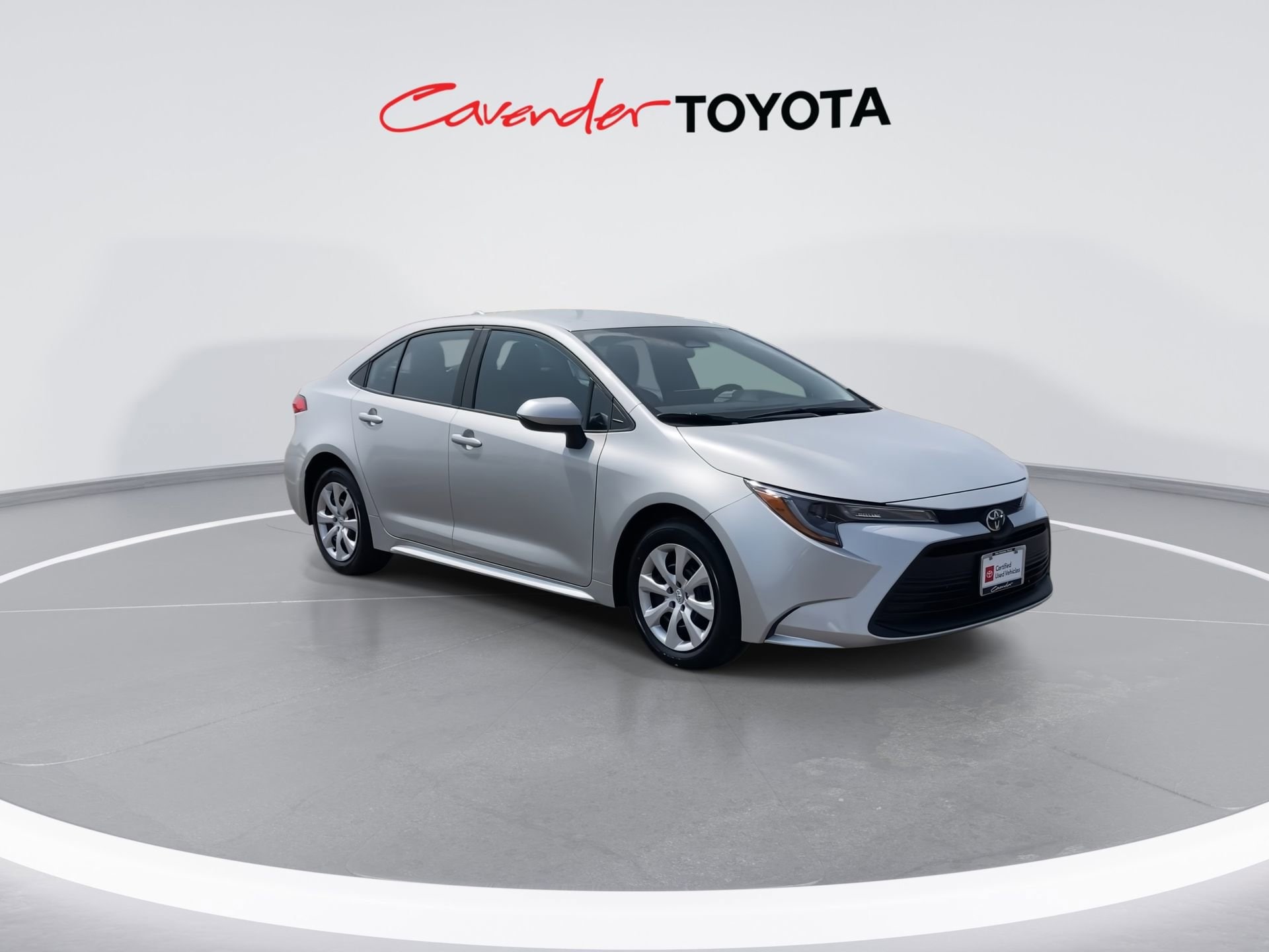 Certified 2025 Toyota Corolla LE with VIN 5YFB4MDE8SP298784 for sale in San Antonio, TX