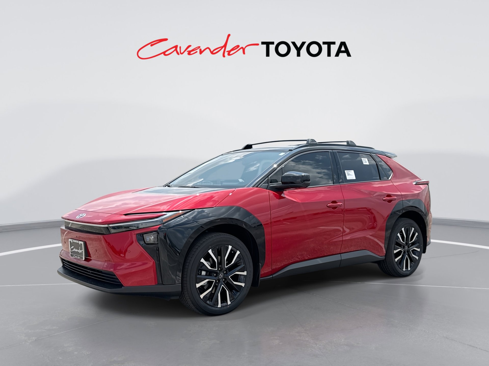 Supersonic Red with Midnight Black Metallic roof 2026 Toyota bZ Limited FWD SUV / Crossover Front-Wheel Drive 1-Speed Automatic