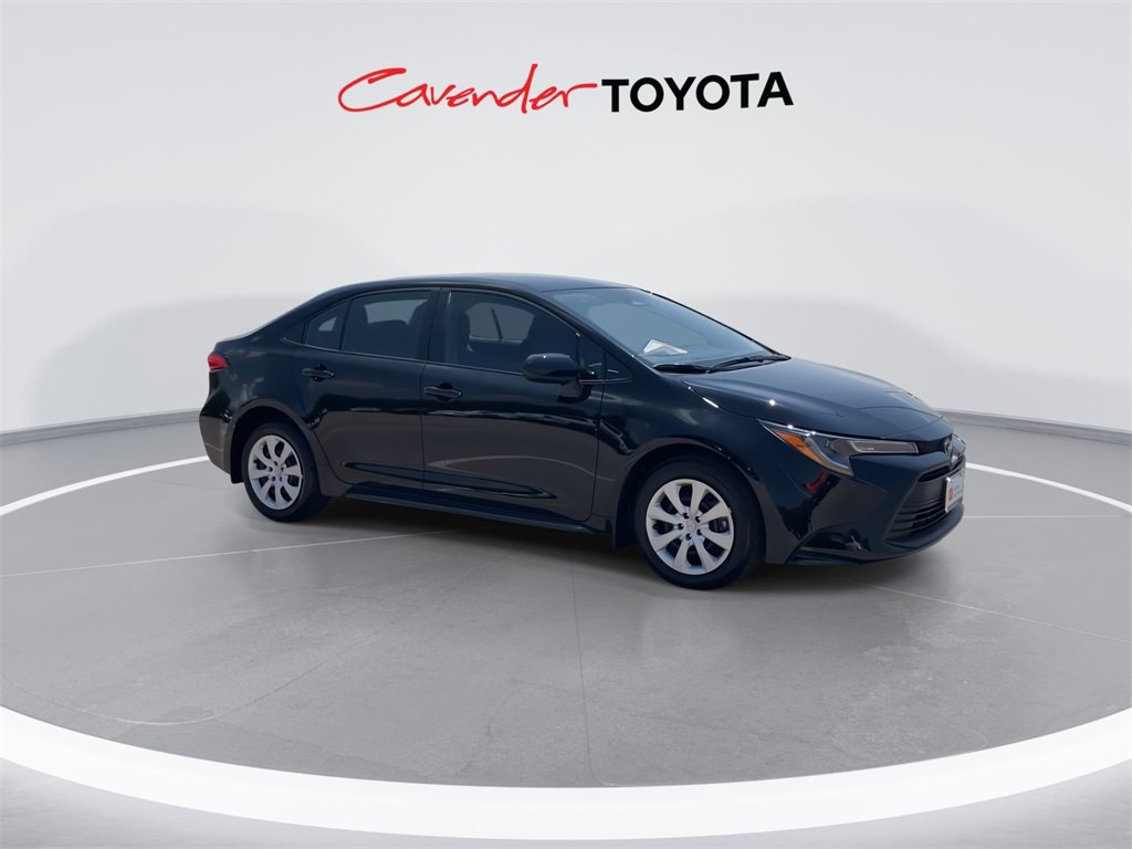 Certified 2025 Toyota Corolla LE with VIN 5YFB4MDE0SP302391 for sale in San Antonio, TX