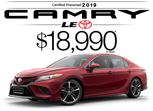 Click Here for Availability and Pricing from Cavender Toyota